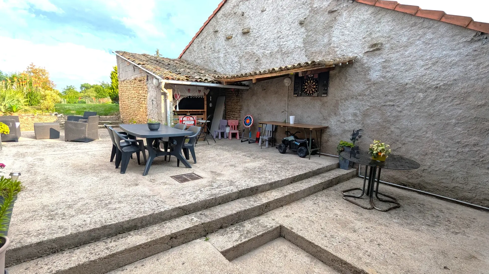 Maison de village à Lagney avec jardin, terrasse et garage - 120 m²