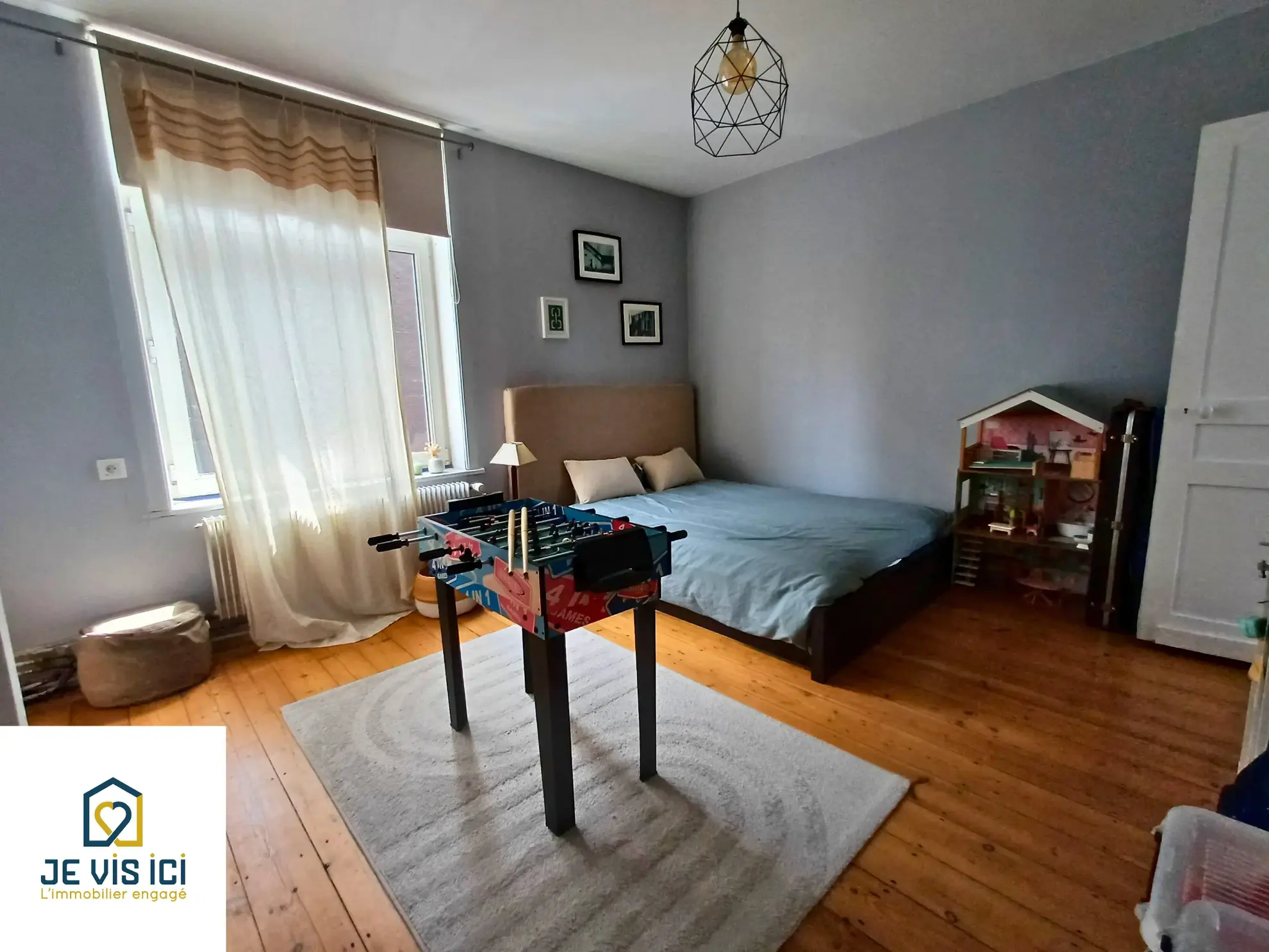 Maison 1930 avec jardin près d’Euratechnologies à Lille - 3 chambres, rénovée, 292 000 € 