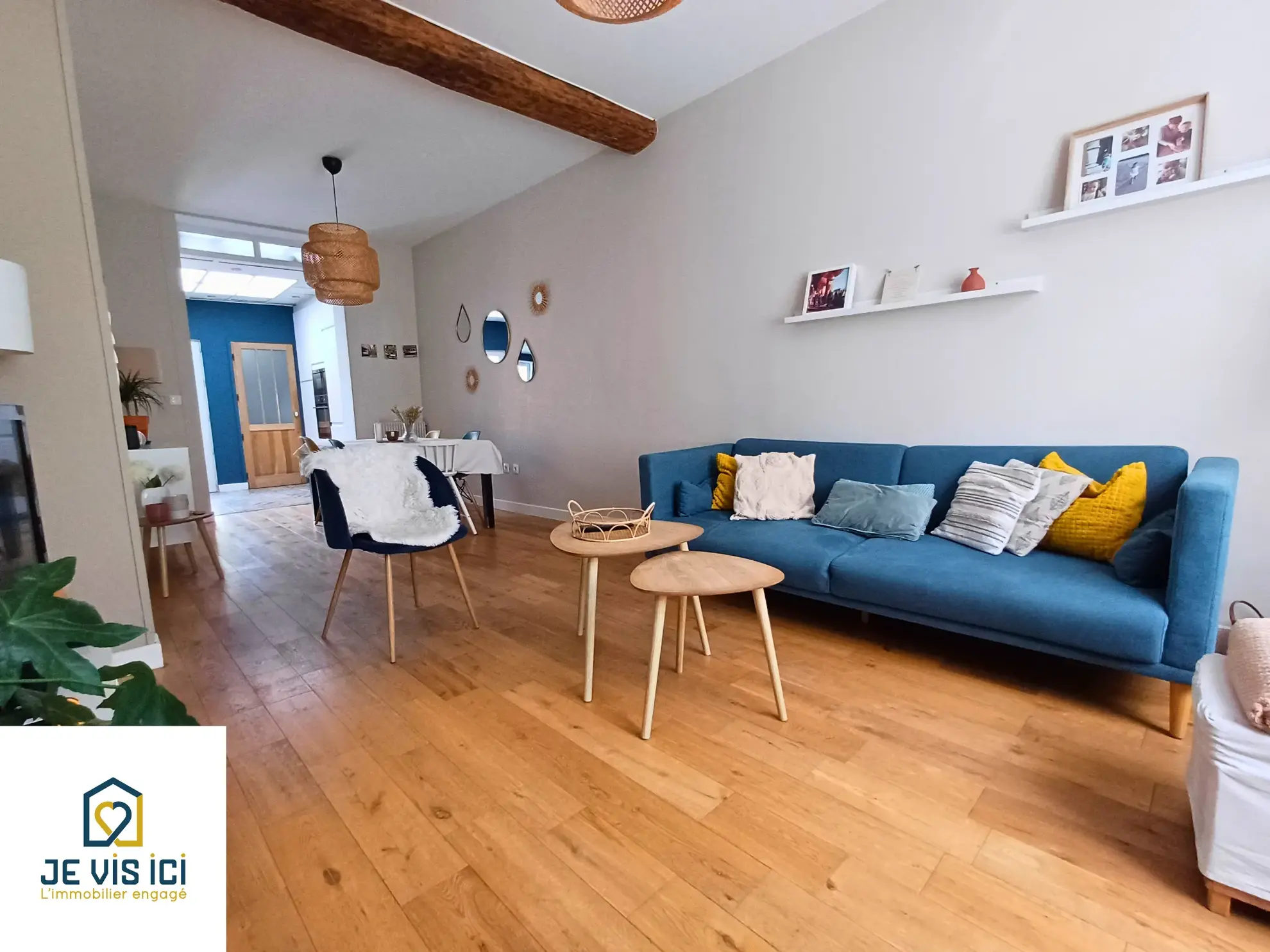 Maison 1930 avec jardin près d’Euratechnologies à Lille - 3 chambres, rénovée, 292 000 € 