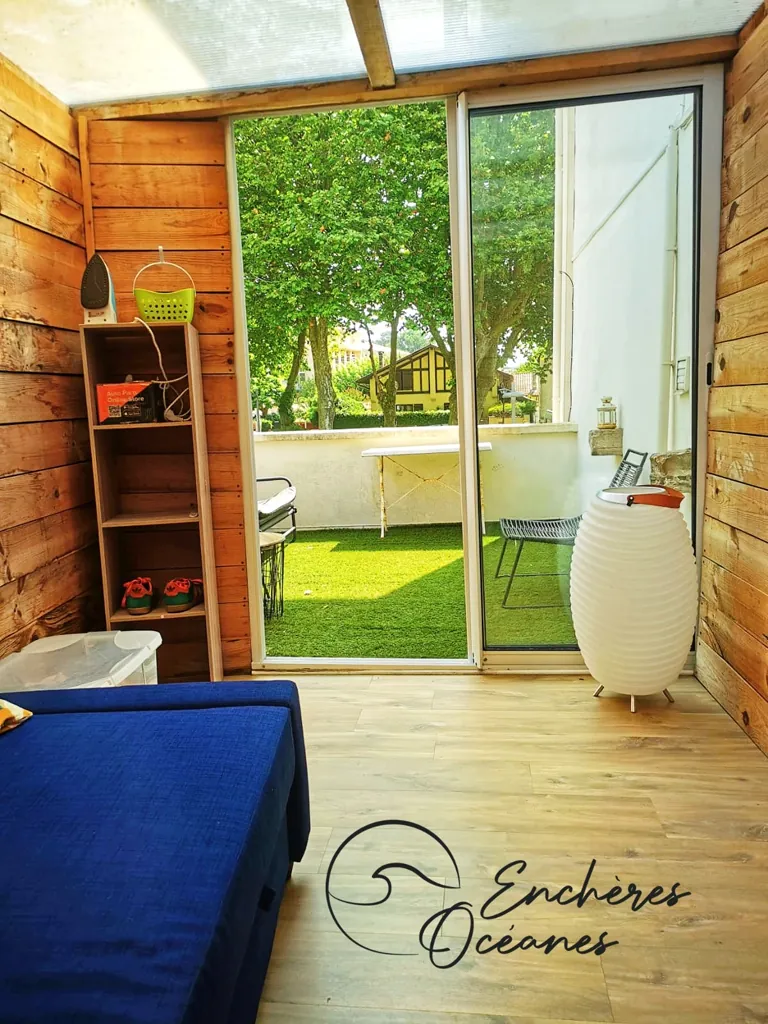 Studio à Capbreton avec patio et terrasse, proche des commodités