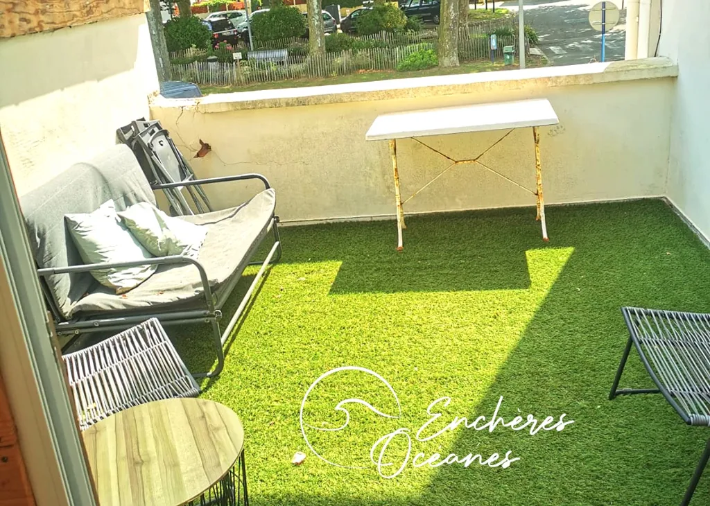 Studio à Capbreton avec patio et terrasse, proche des commodités 