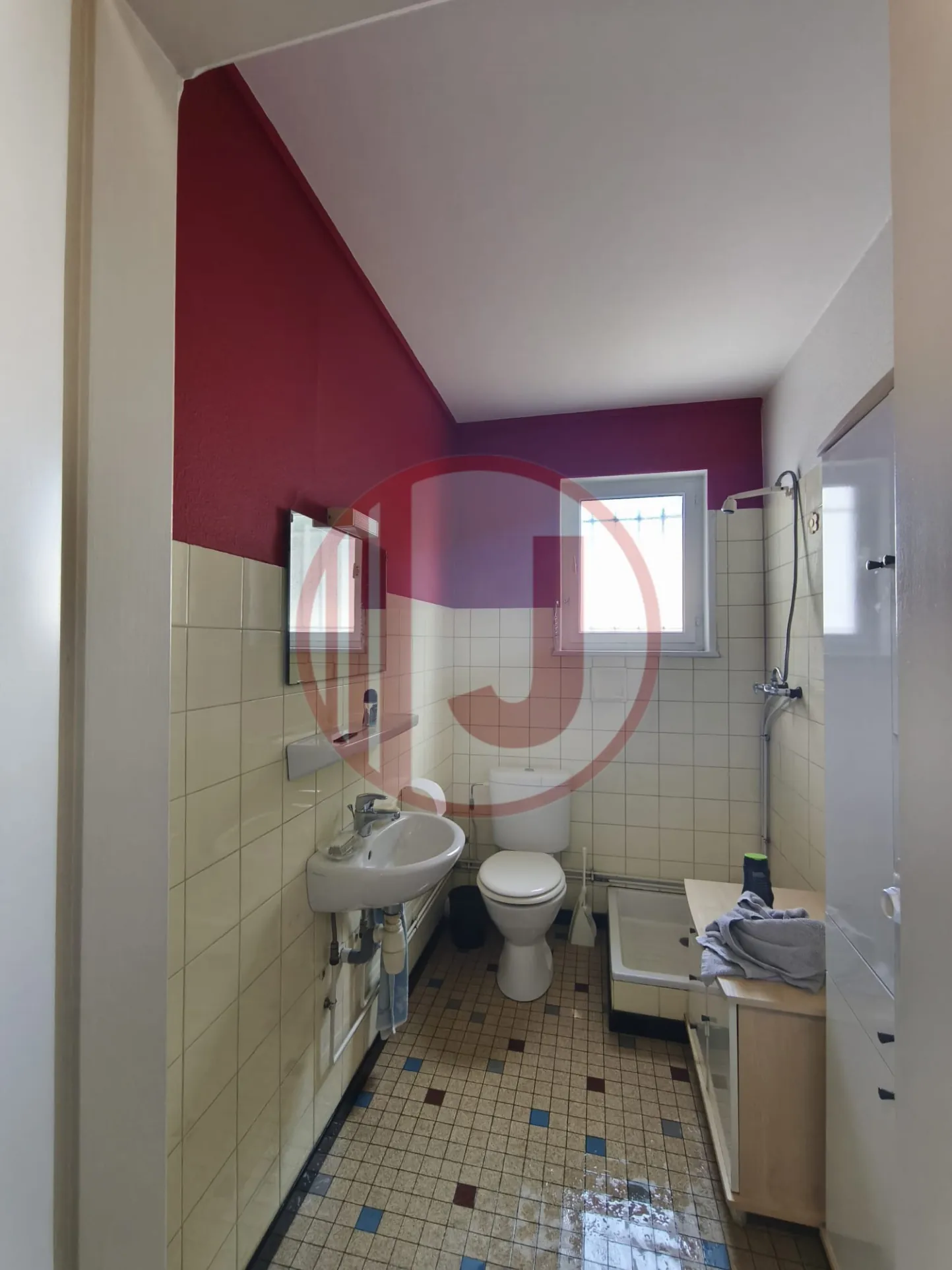 Appartement T1 à Mulhouse de 34 m² avec parking et potentiel locatif 