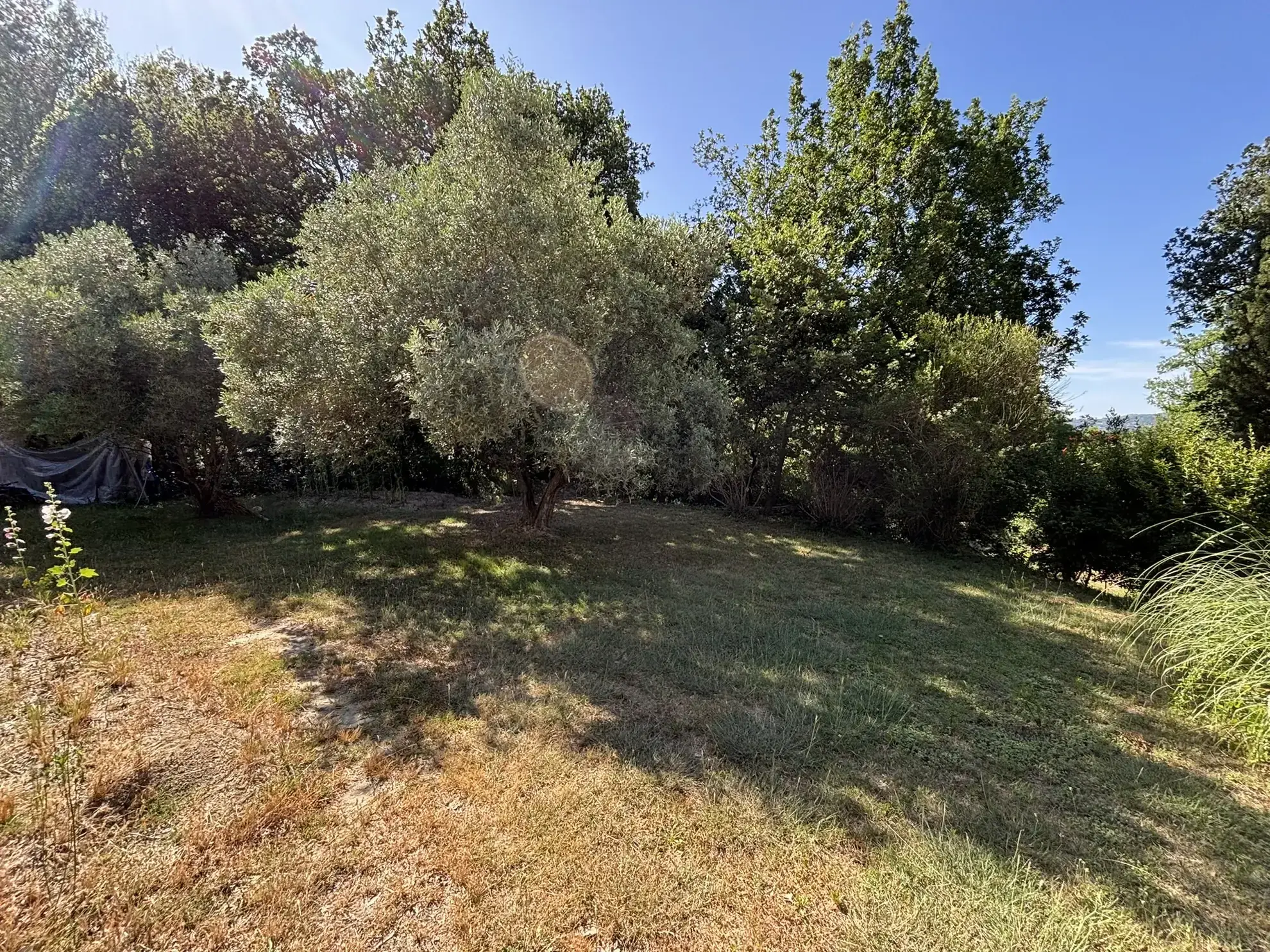 Maison de campagne en pierre avec deux logements à vendre à Crestet 