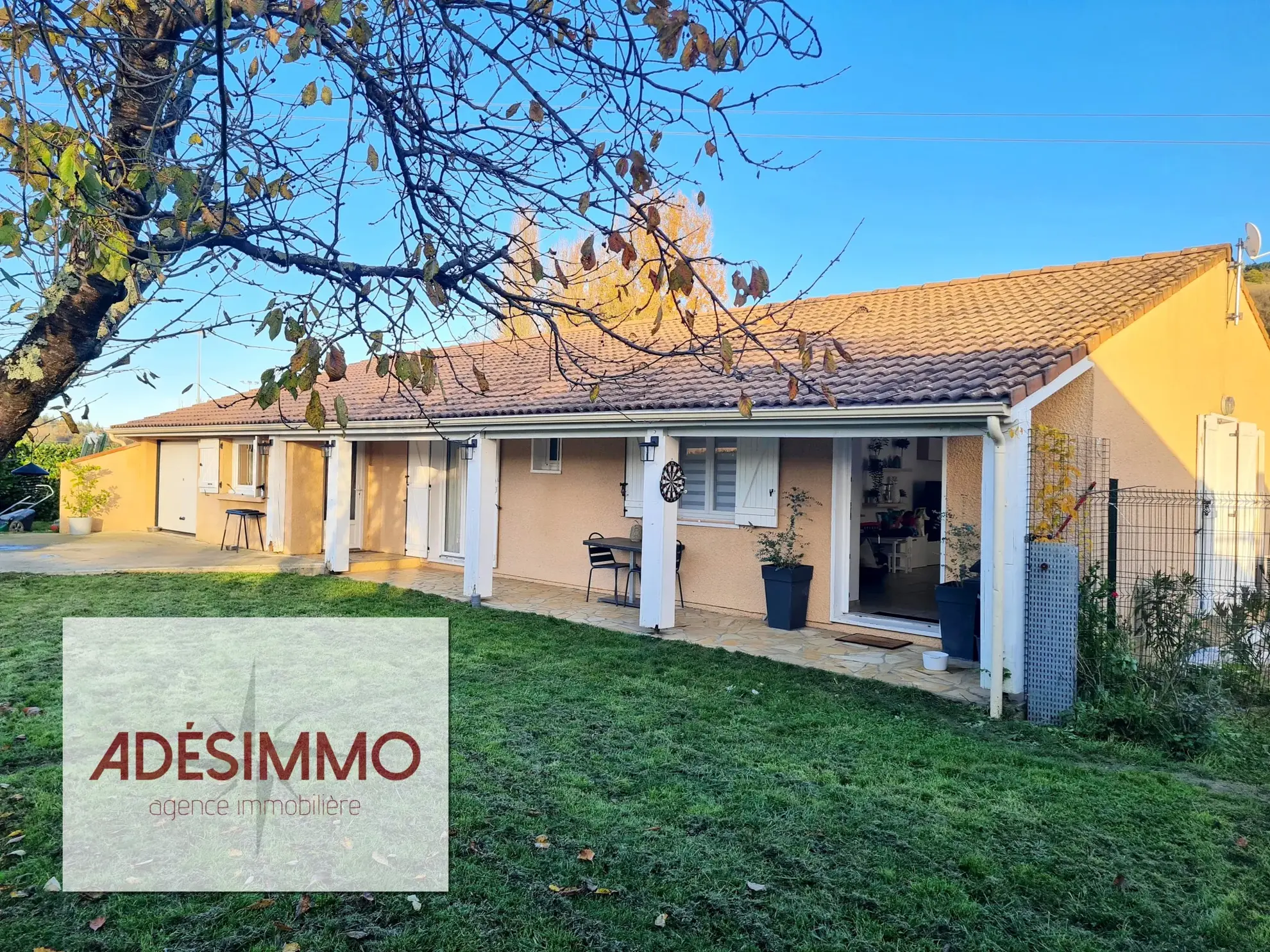 Villa familiale de 120 m² avec jardin, garage et terrasse à Gaillac Toulza près des gares Auterive et Cintegabelle