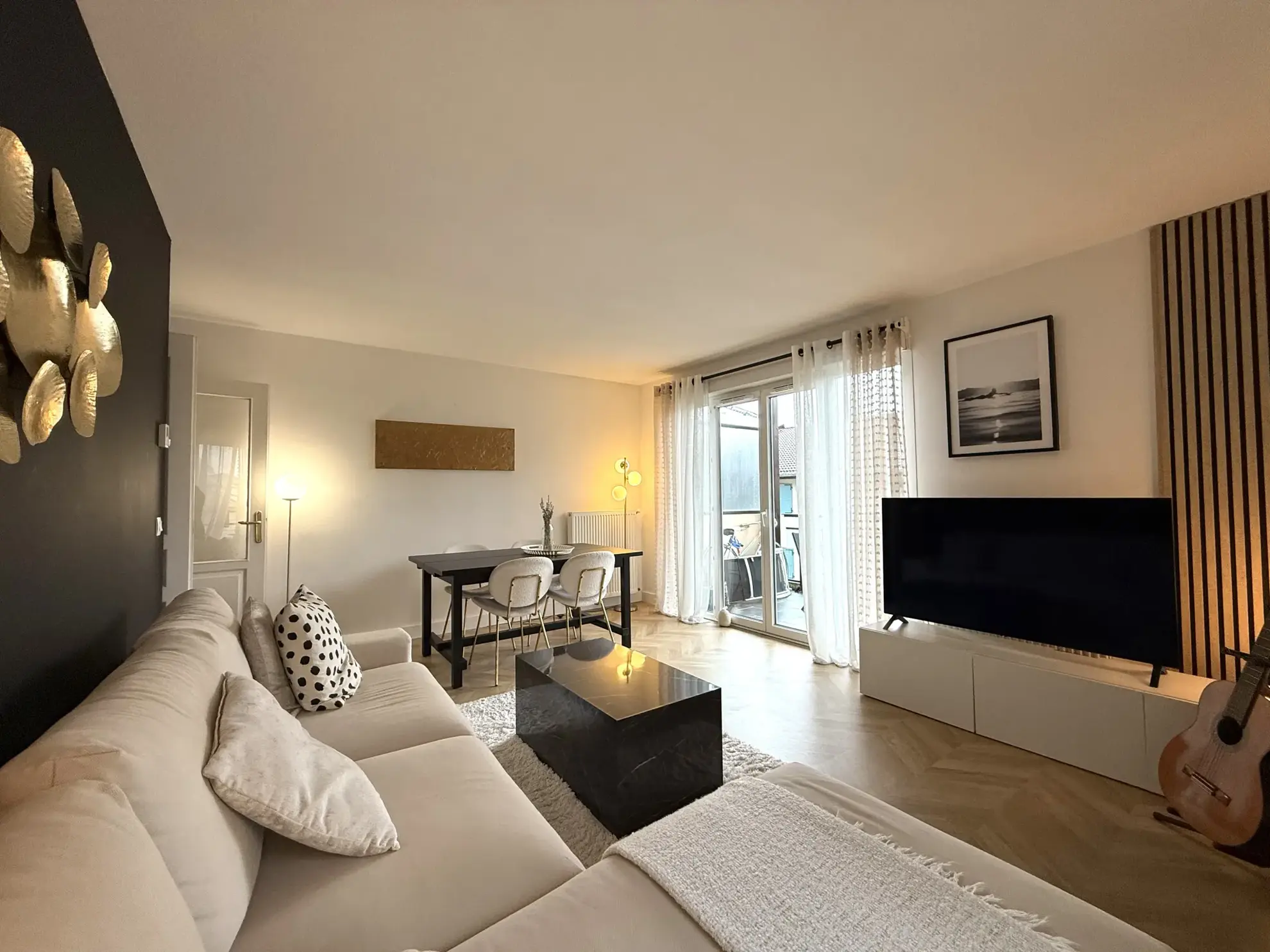 Appartement F2 à Gaillard avec balcon lumineux et stationnement sécurisé