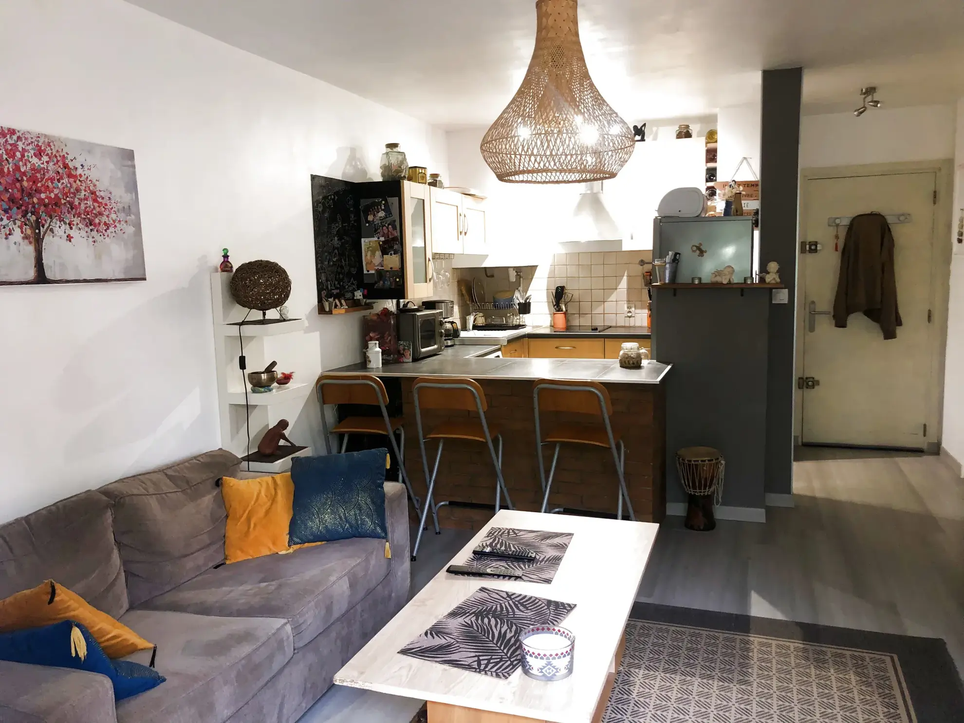 Appartement T2 avec jardin à 10 min de la plage de Bonnegrace à Six Fours Les Plages 