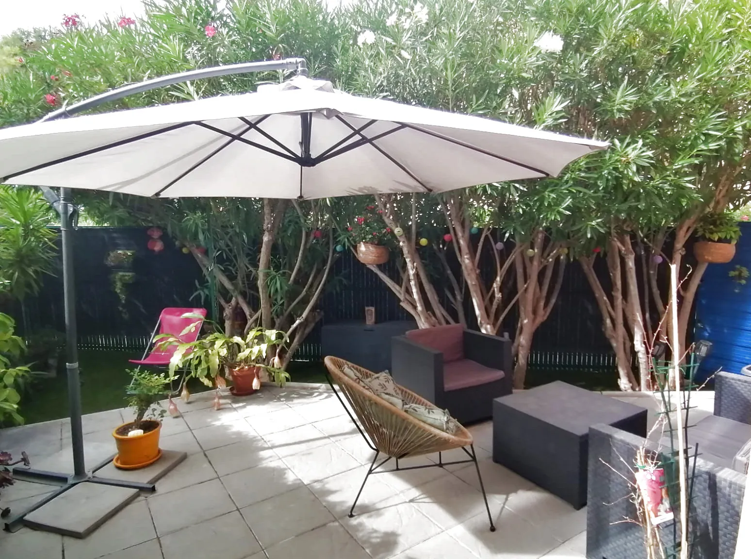 Appartement T2 avec jardin à 10 min de la plage de Bonnegrace à Six Fours Les Plages