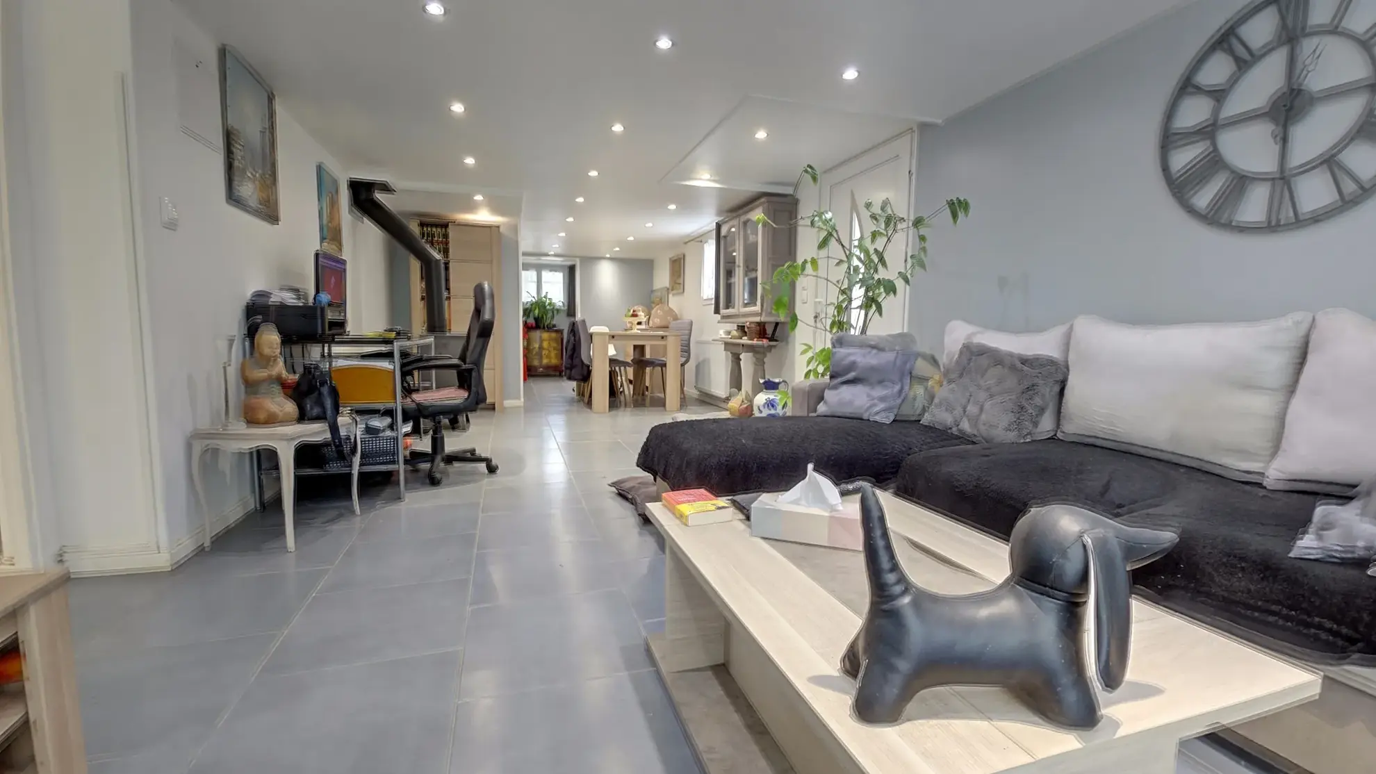 Maison avec deux appartements à vendre à Appoigny dans l'Yonne 