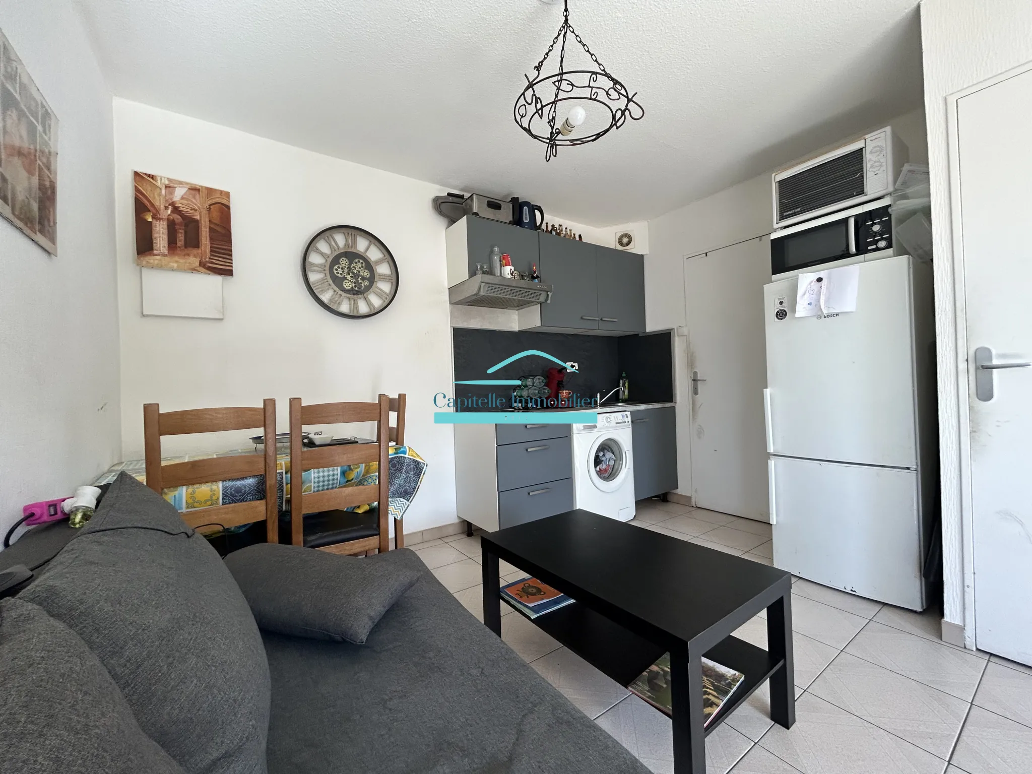 Appartement T2 à Frontignan Plage avec terrasse et parking, idéal pieds dans l'eau 