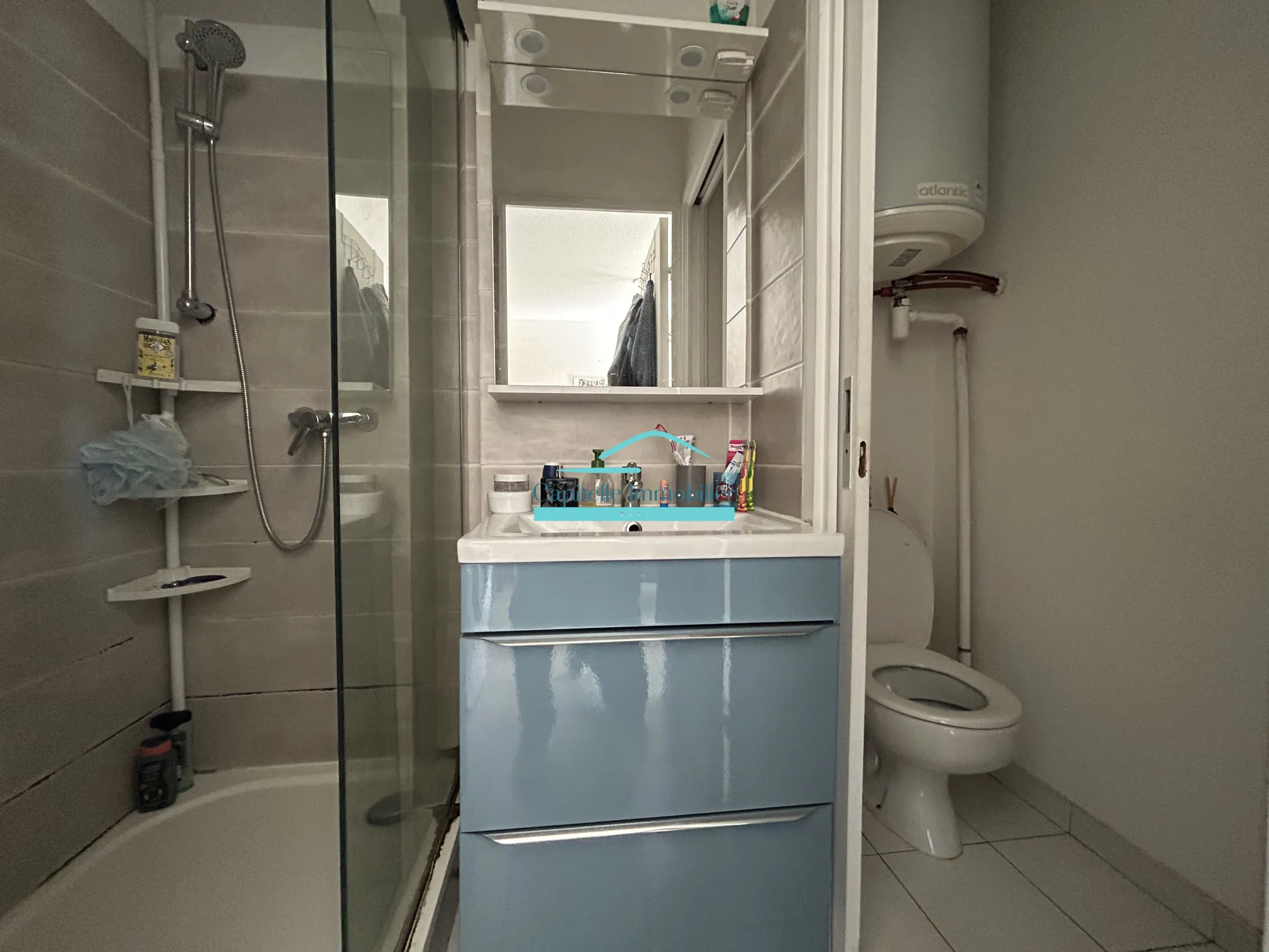 Appartement T2 à Frontignan Plage avec terrasse et parking, idéal pieds dans l'eau 