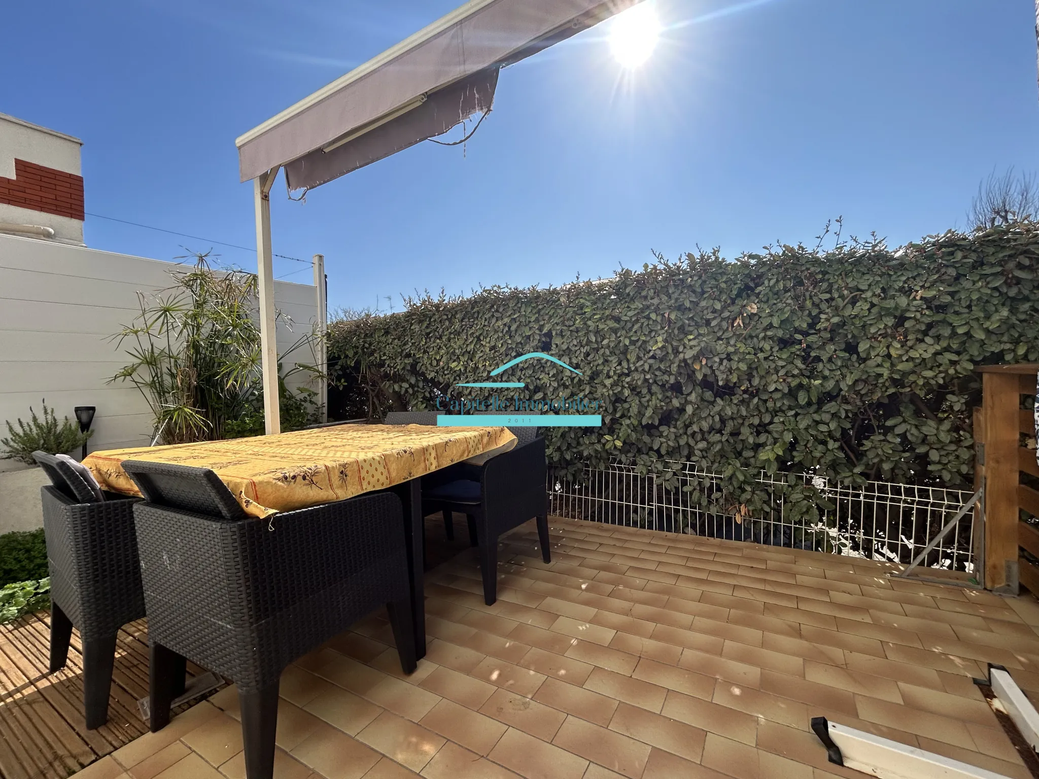 Appartement T2 à Frontignan Plage avec terrasse et parking, idéal pieds dans l'eau