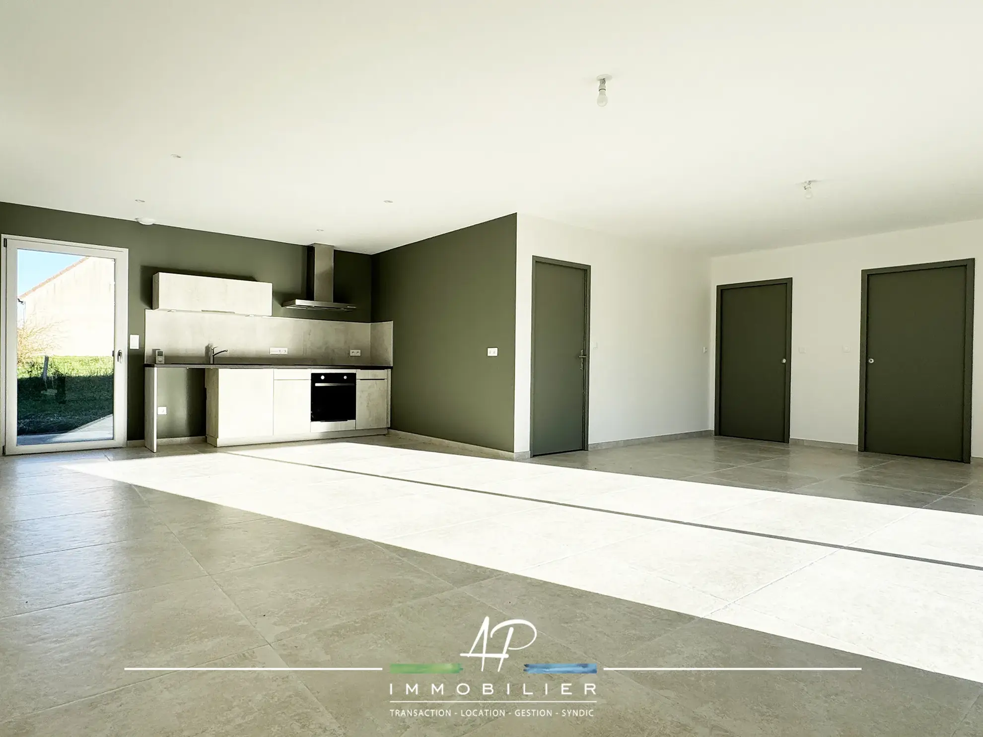 Maison neuve de plain-pied à Autrey-les-Gray – 105 m², 3 chambres, faible consommation énergétique 