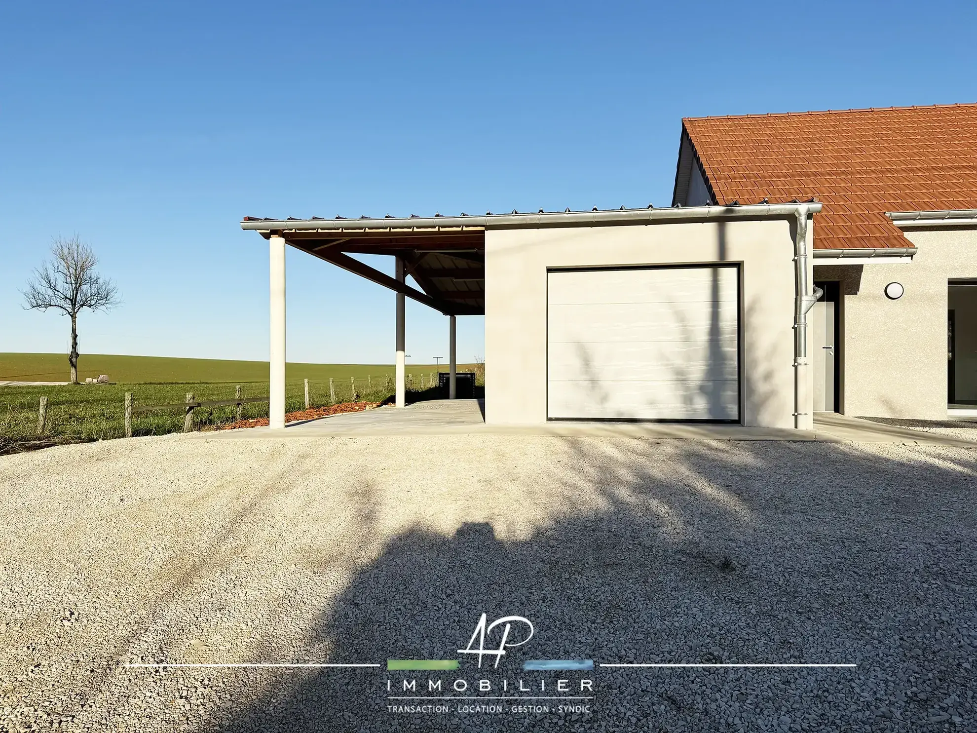 Maison neuve de plain-pied à Autrey-les-Gray – 105 m², 3 chambres, faible consommation énergétique 