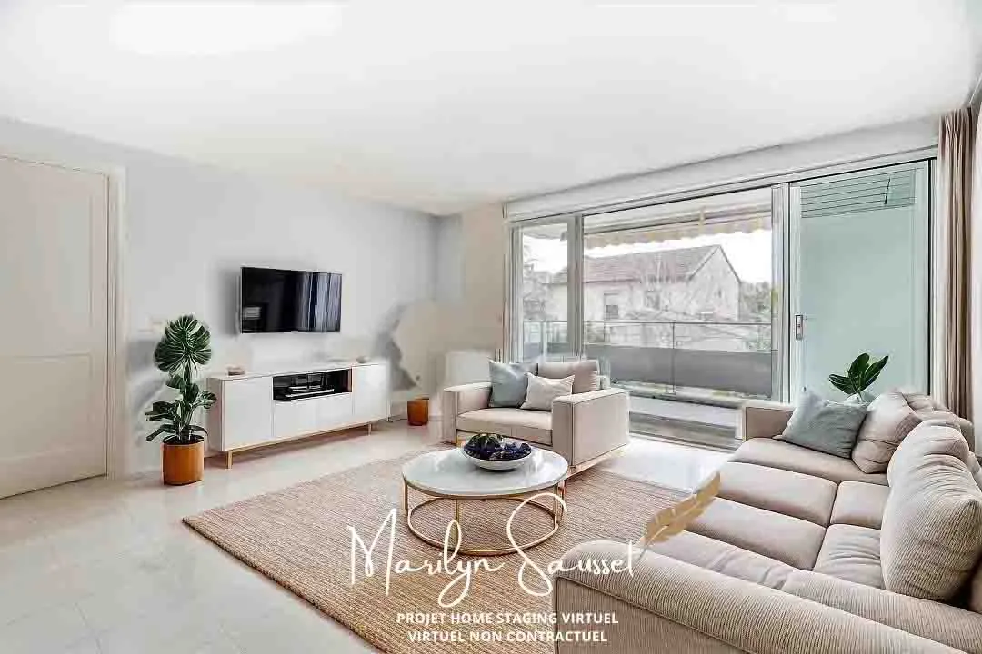 Appartement T4 lumineux avec garage à Villeurbanne, résidence récente de 2009 