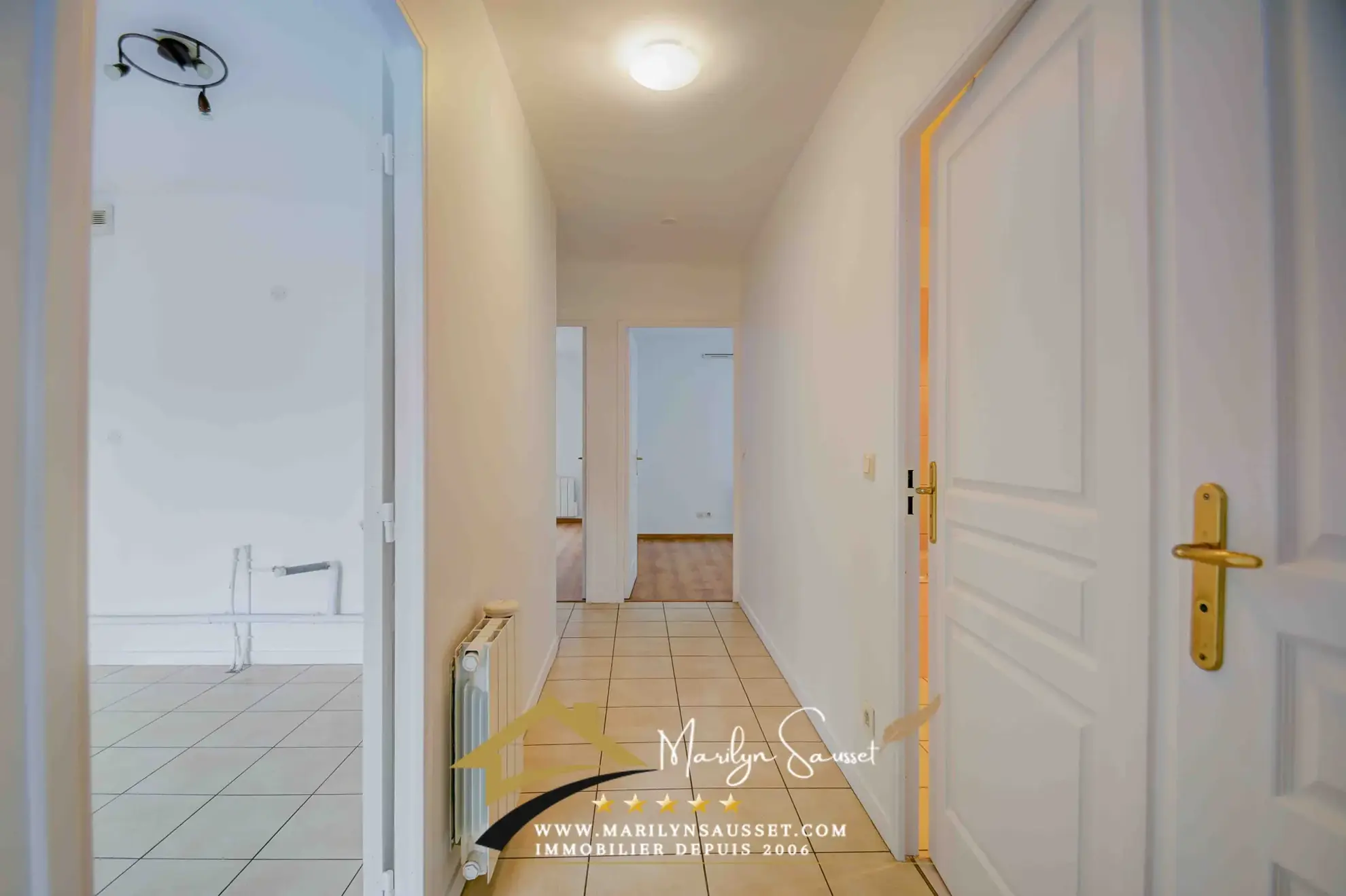 Appartement T4 lumineux avec garage à Villeurbanne, résidence récente de 2009 