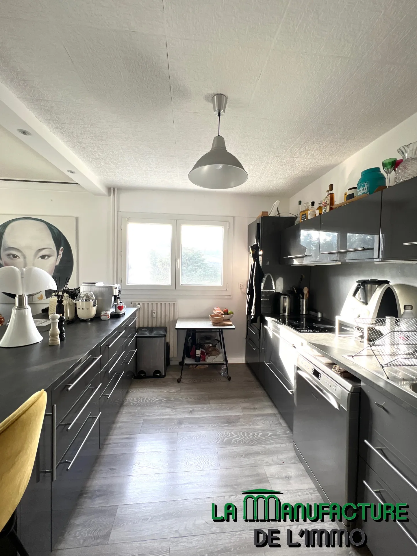 Appartement F3 avec balcon, cave et parking à Saint-Étienne 