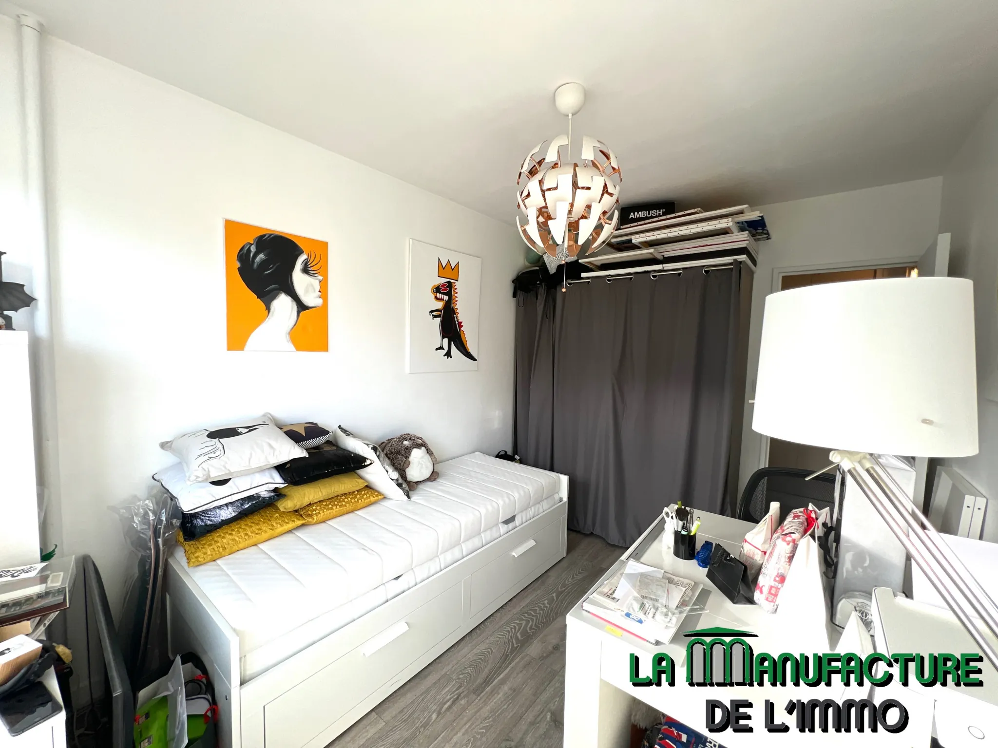 Appartement F3 avec balcon, cave et parking à Saint-Étienne 