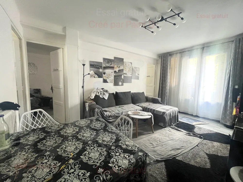 Appartement T3 loué à Marseille 3ème avec rendement de 10,3 % 