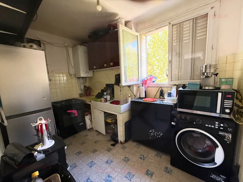 Appartement T3 loué à Marseille 3ème avec rendement de 10,3 % 