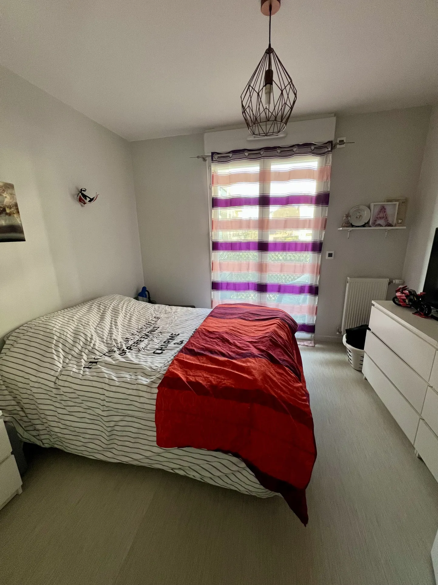 Appartement 3 pièces lumineux avec balcon et parking à Hardricourt 