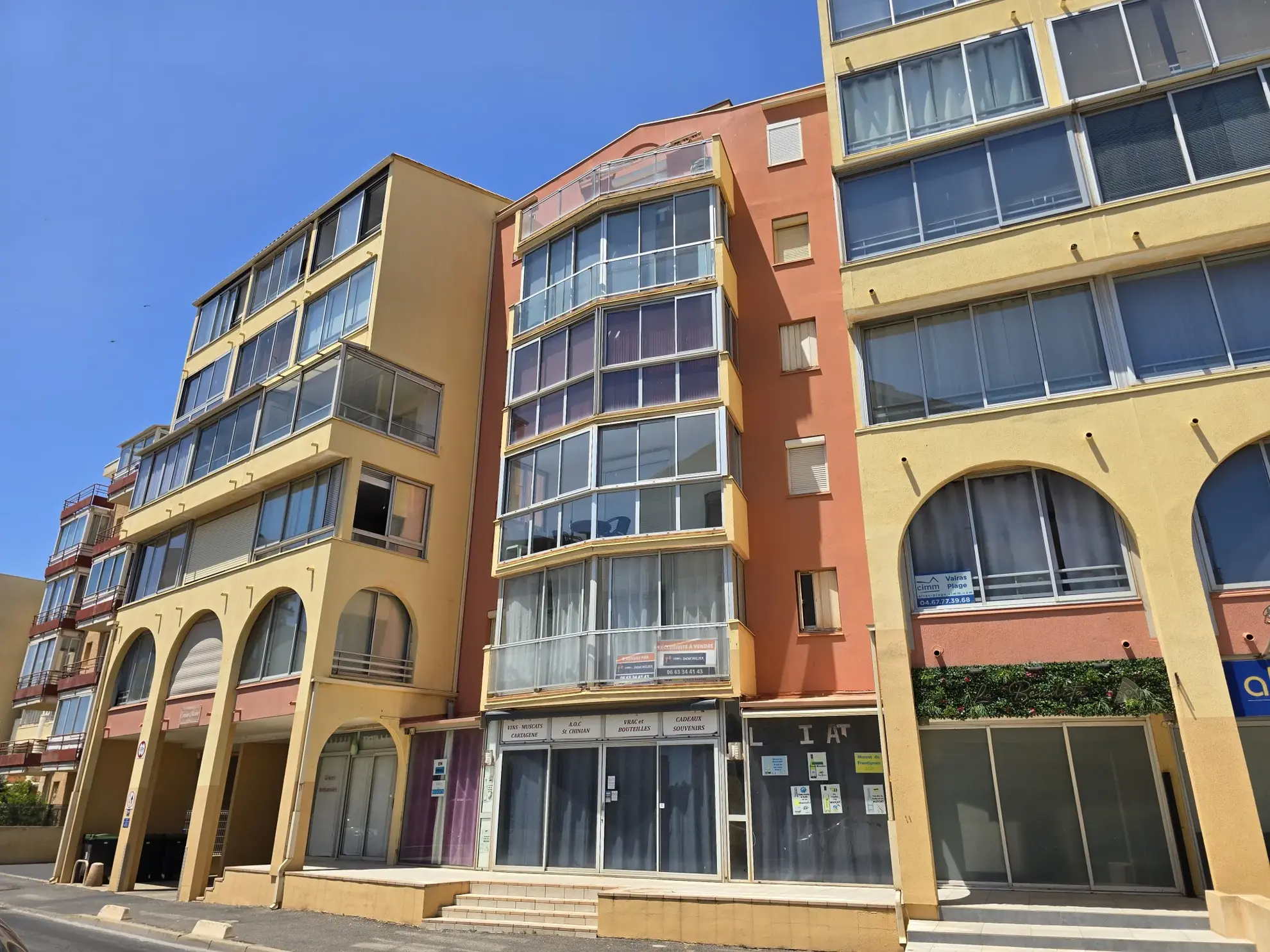 Charmant appartement avec vue mer à Valras Plage - 2 pièces, 33,79 m² 