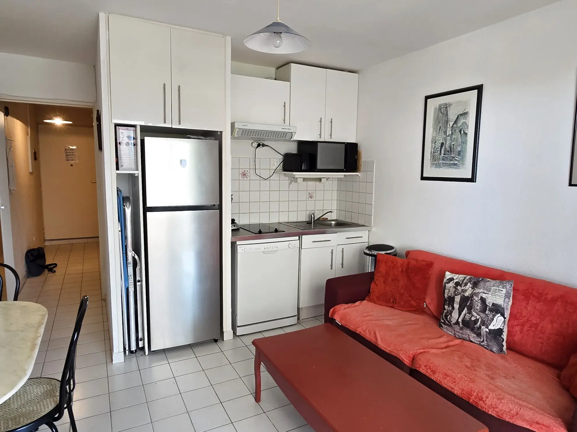 Charmant appartement avec vue mer à Valras Plage - 2 pièces, 33,79 m² 