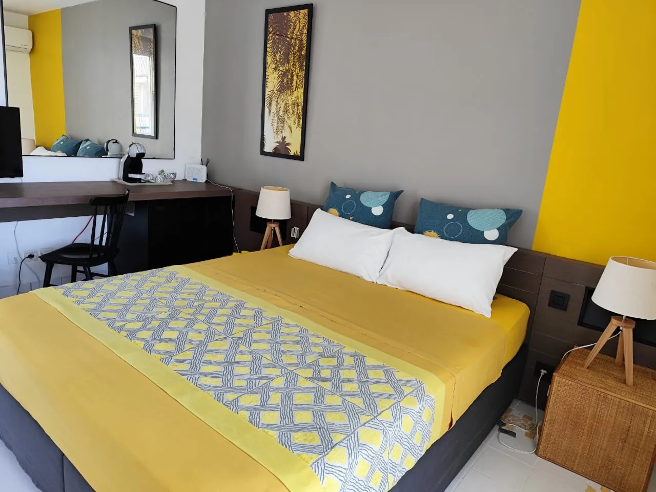 Grand studio vue mer à Saint-François - 19,22 m² 