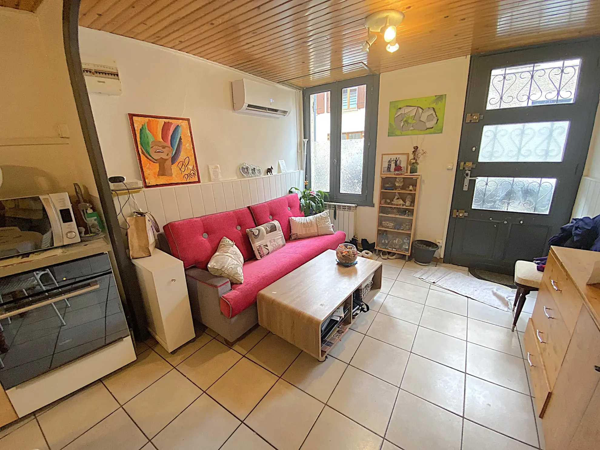 Maison 3 pièces de 77,5 m² à La Réole centre-ville avec cour 