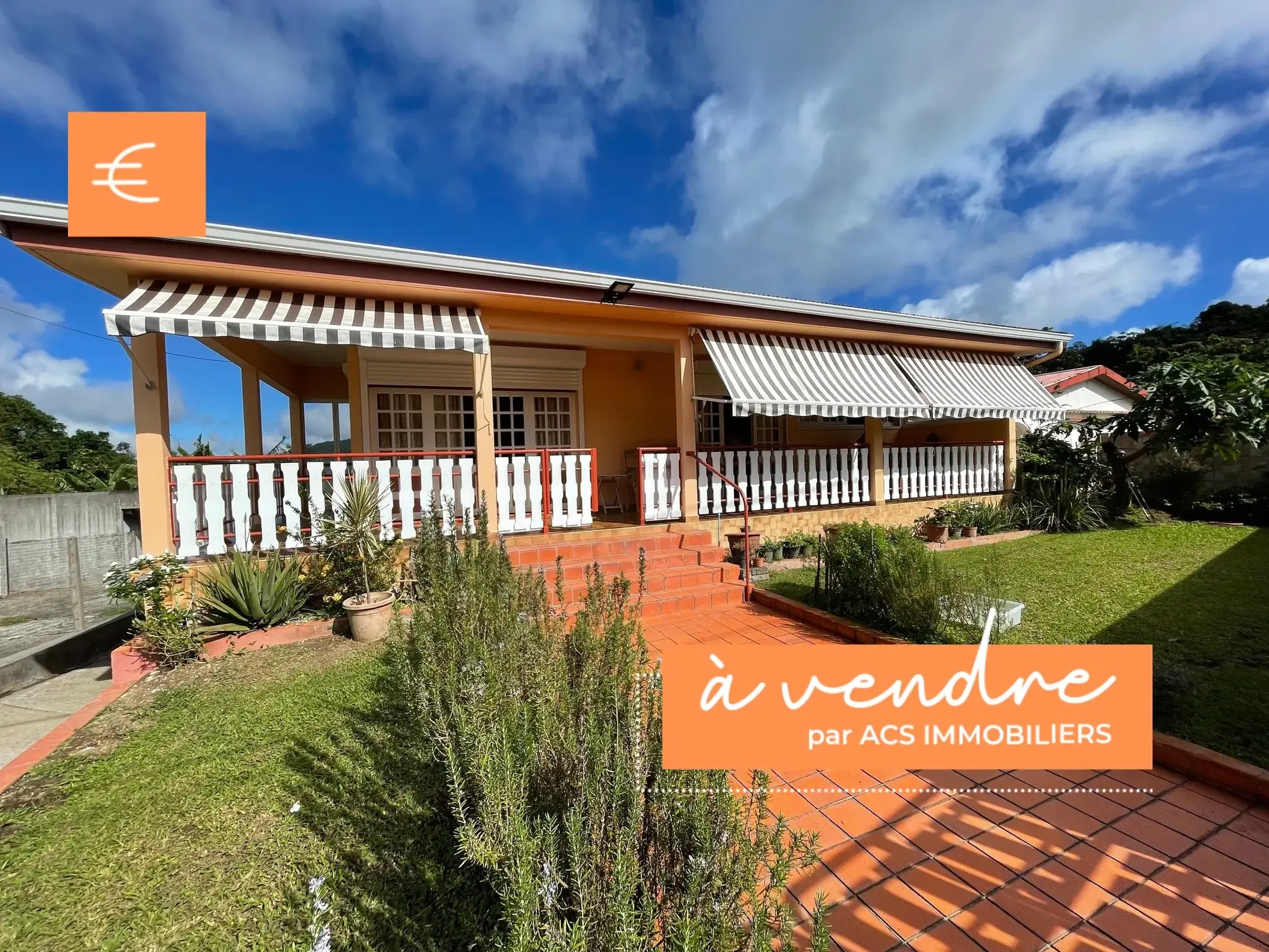 Magnifique maison d'architecte de 187 m² avec vue sur la Montagne Pelée, proche commodités 