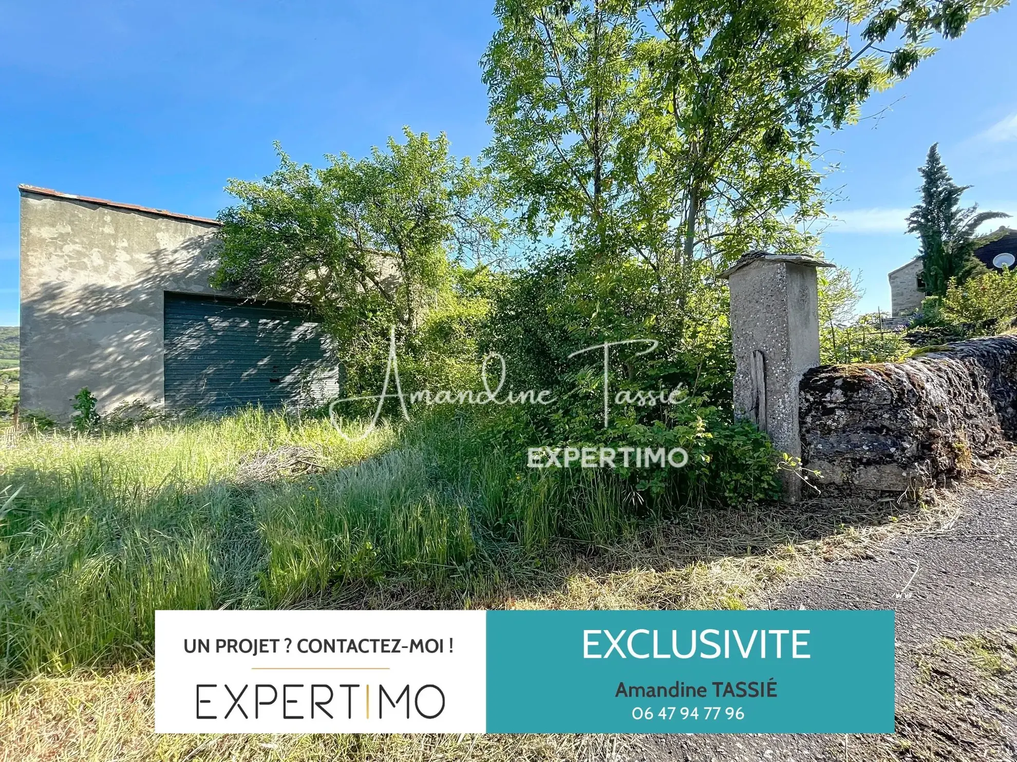 Maison de village à rénover avec garage et terrasse à Labastide-Pradines