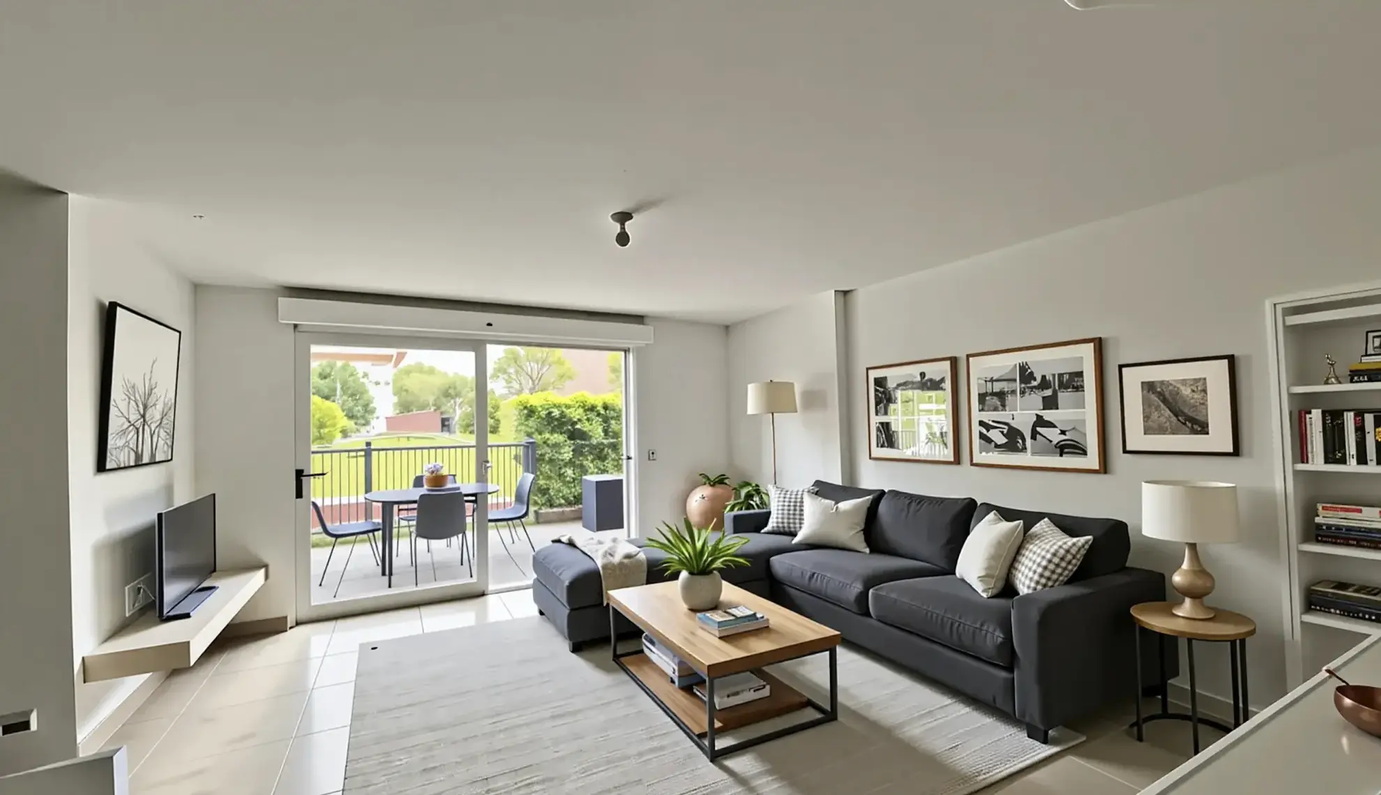 Appartement 3 pièces à Riedisheim de 70 m² avec terrasse en rez-de-jardin