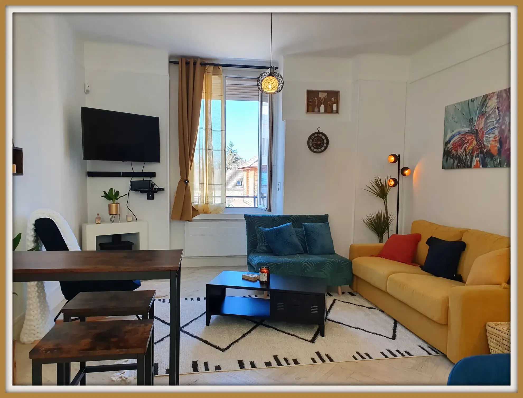 Appartement 2 pièces lumineux à Sainte Savine en parfait état