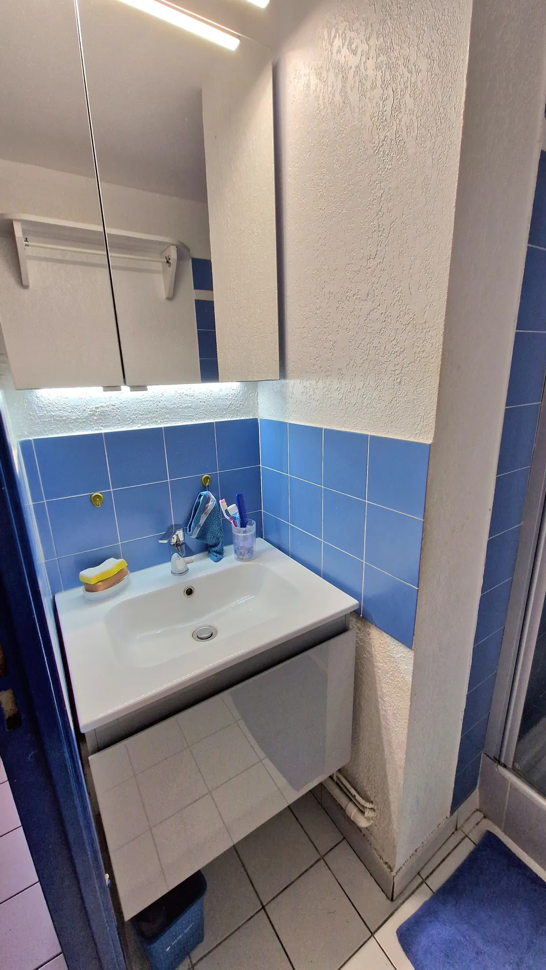 Appartement avec vue mer et parking à Collioure 