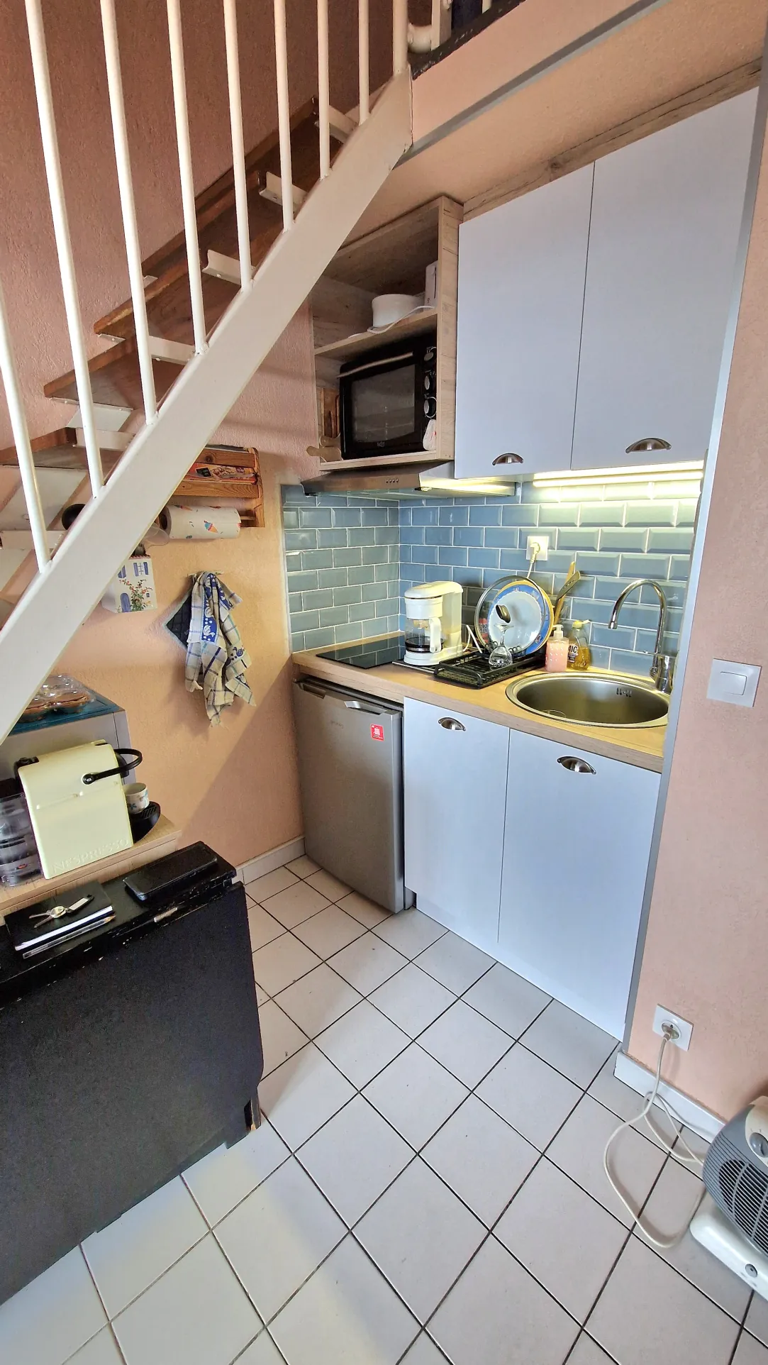 Appartement avec vue mer et parking à Collioure 