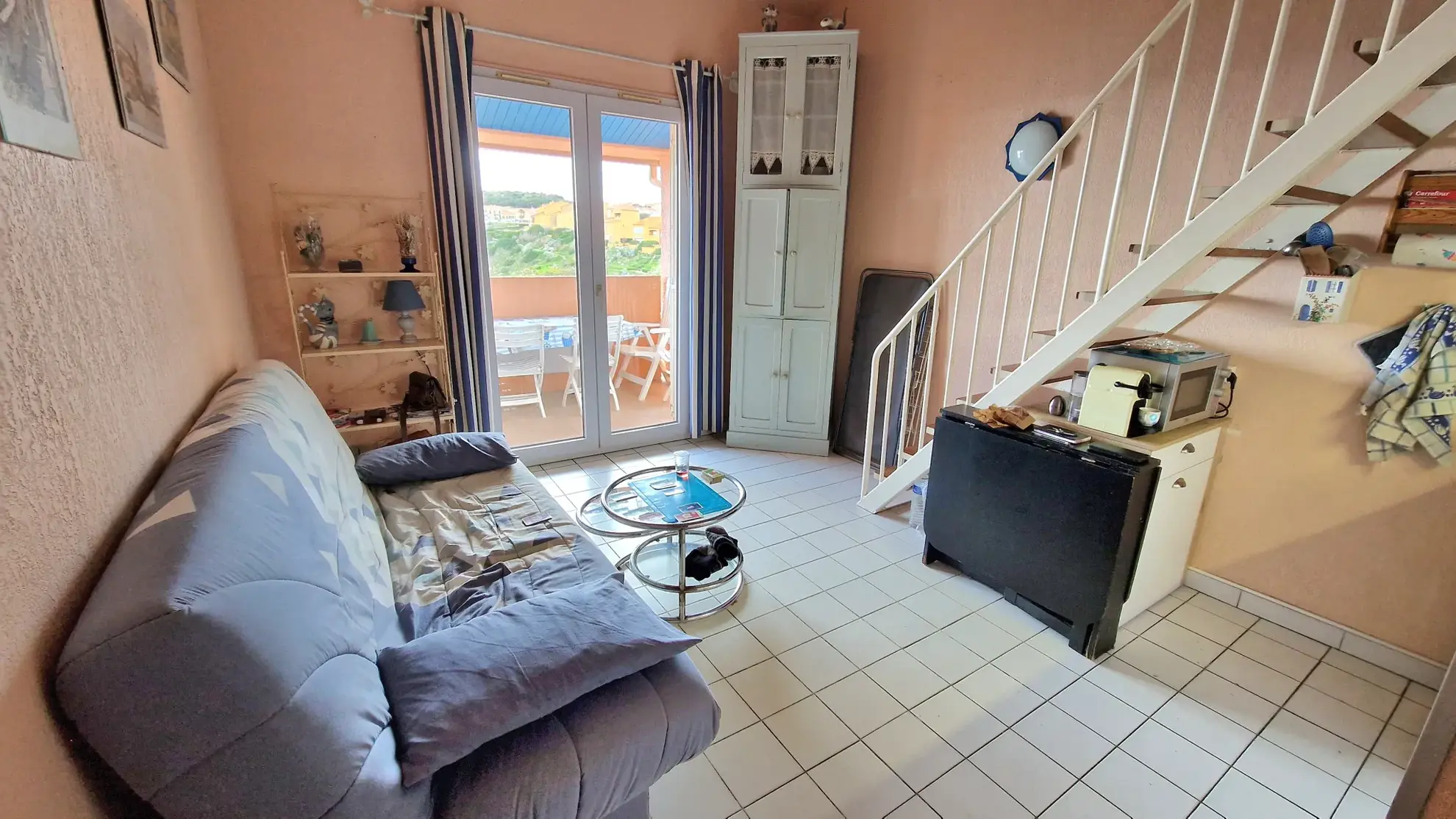 Appartement avec vue mer et parking à Collioure