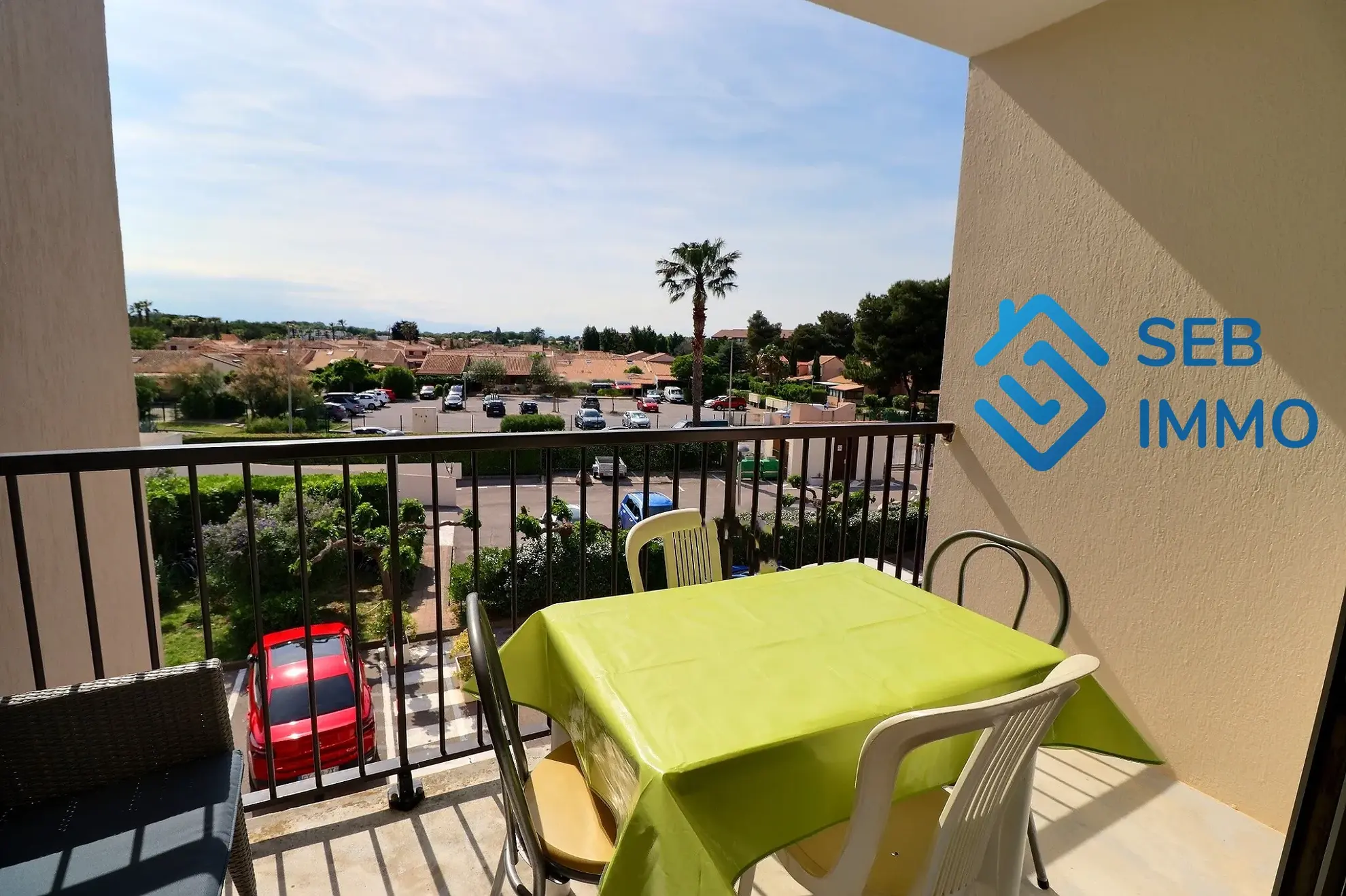 Appartement de prestige en front de mer à Saint Cyprien avec vue montagne 