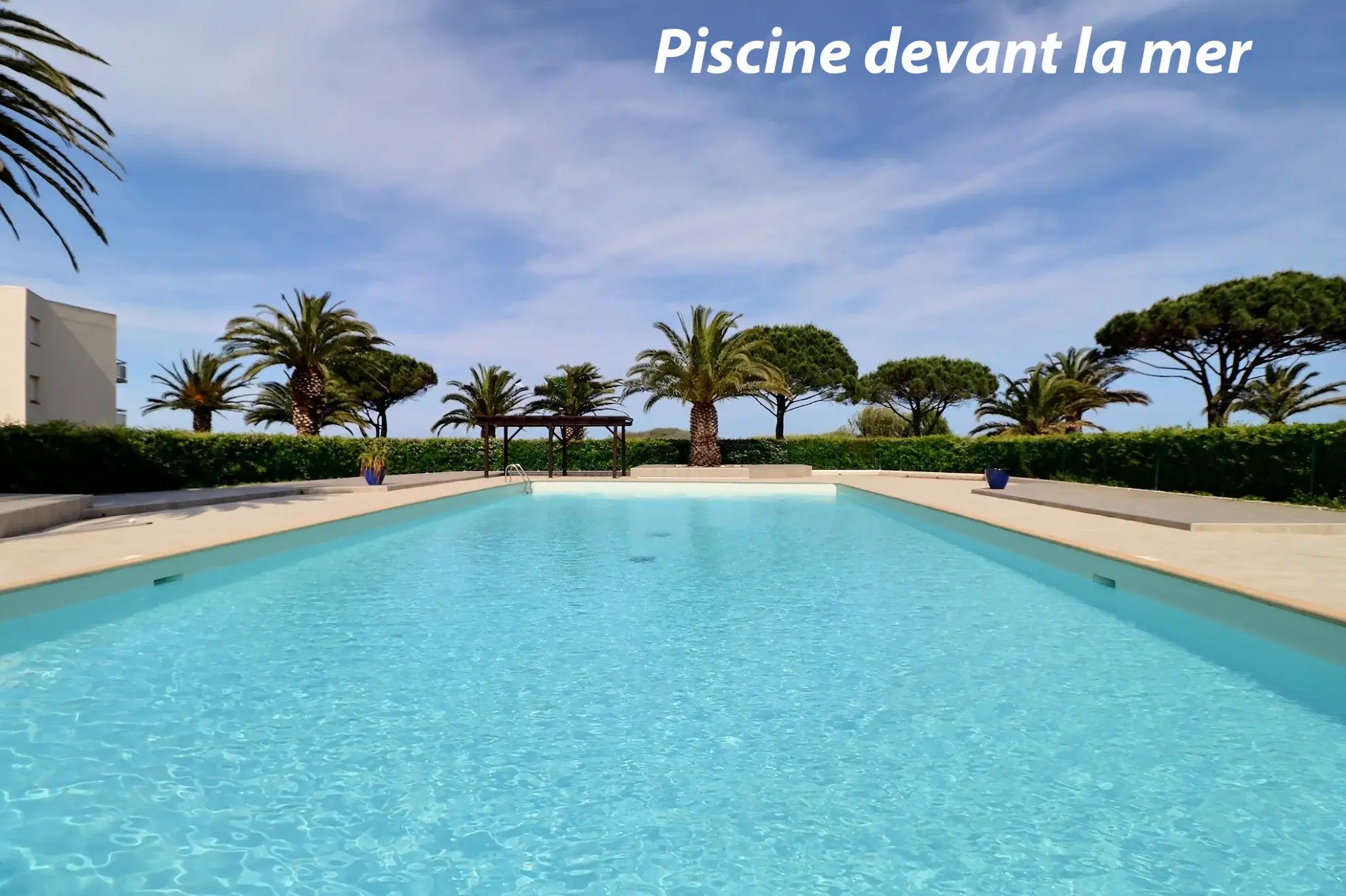 Appartement de prestige en front de mer à Saint Cyprien avec vue montagne 