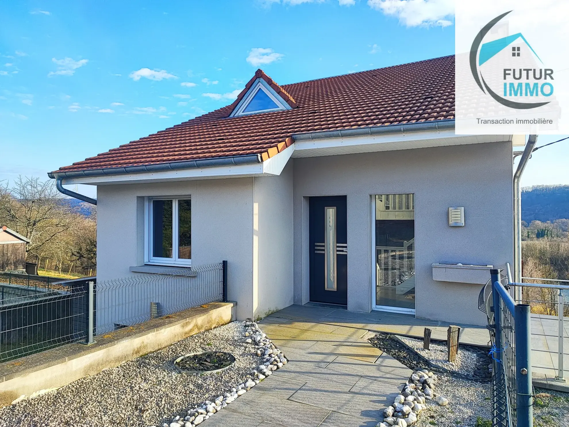 Maison de 95m² avec vue sur le Doubs à Longevelle-sur-Doubs