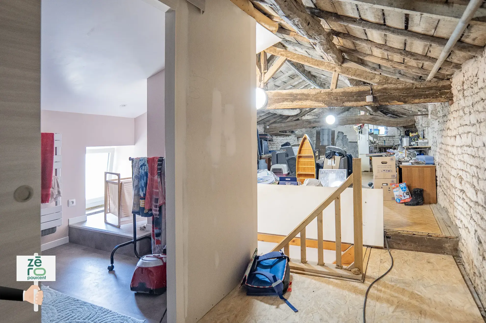 Longère en pierre à Nalliers avec potentiel d’investissement et d’aménagement 