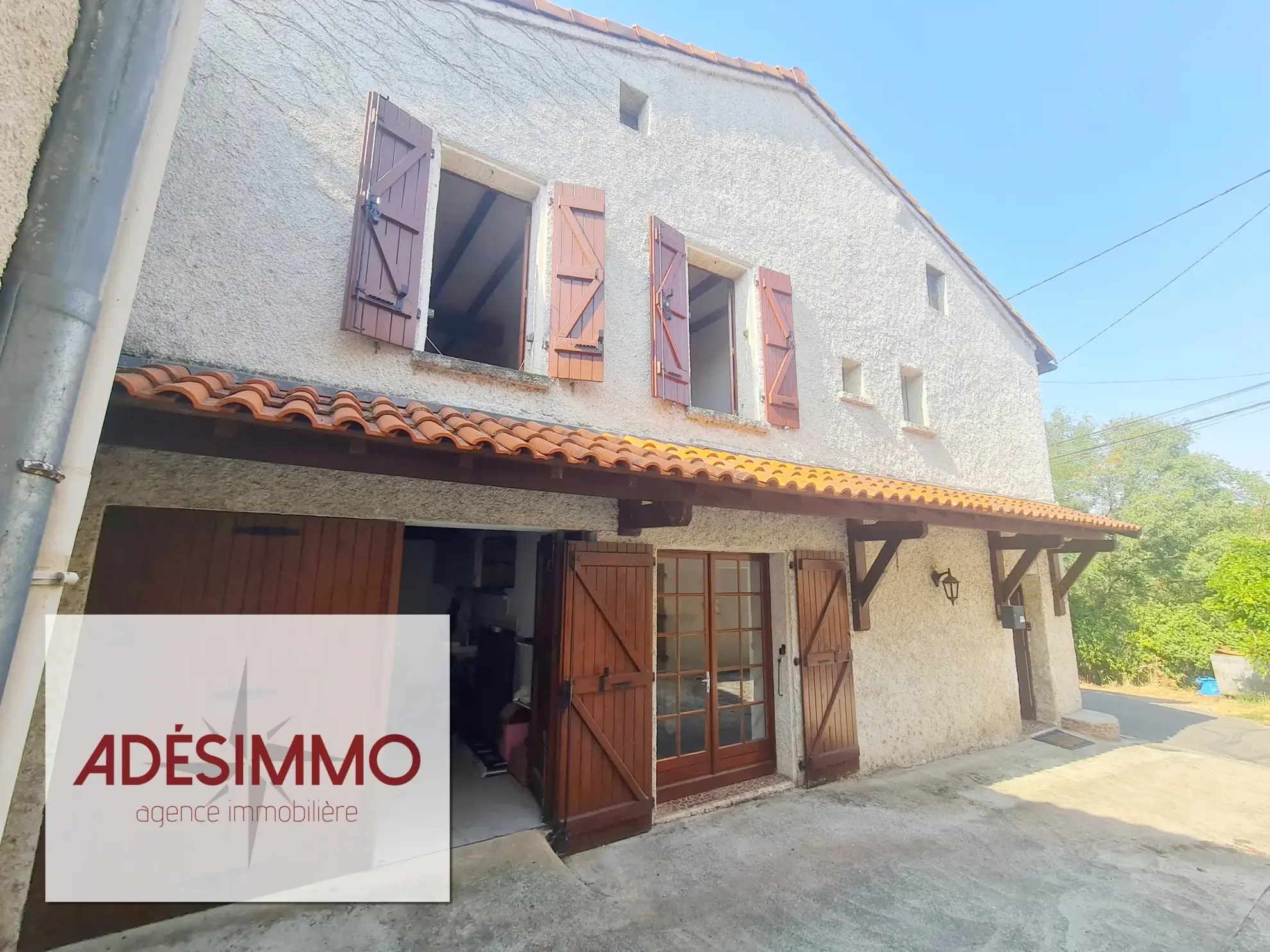 Maison de village avec garage à Estantens près de Muret - 93 m²