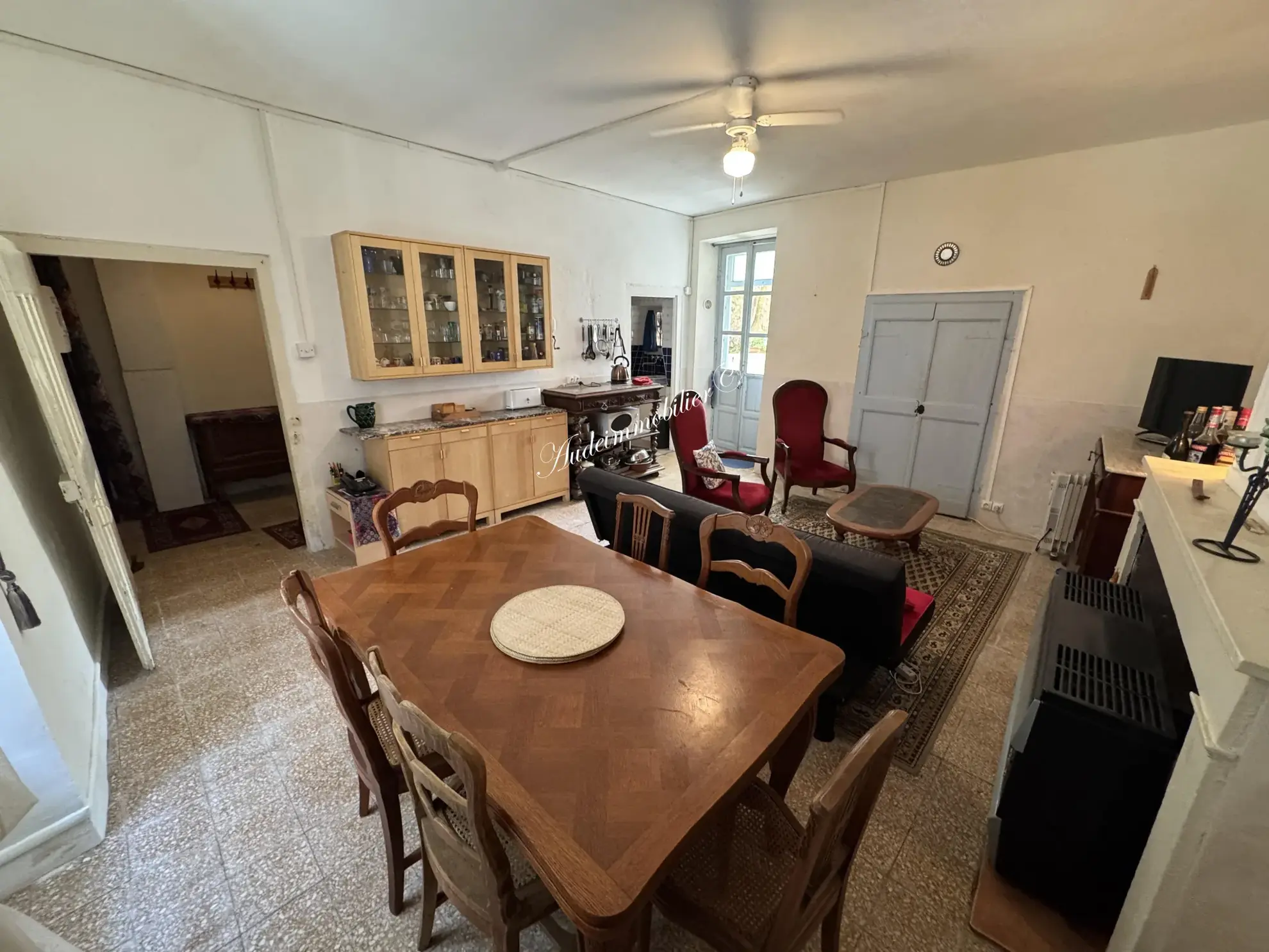 Maison en pierre avec terrasse et 3 chambres à Alet les Bains, Haute-Vallée de l'Aude 