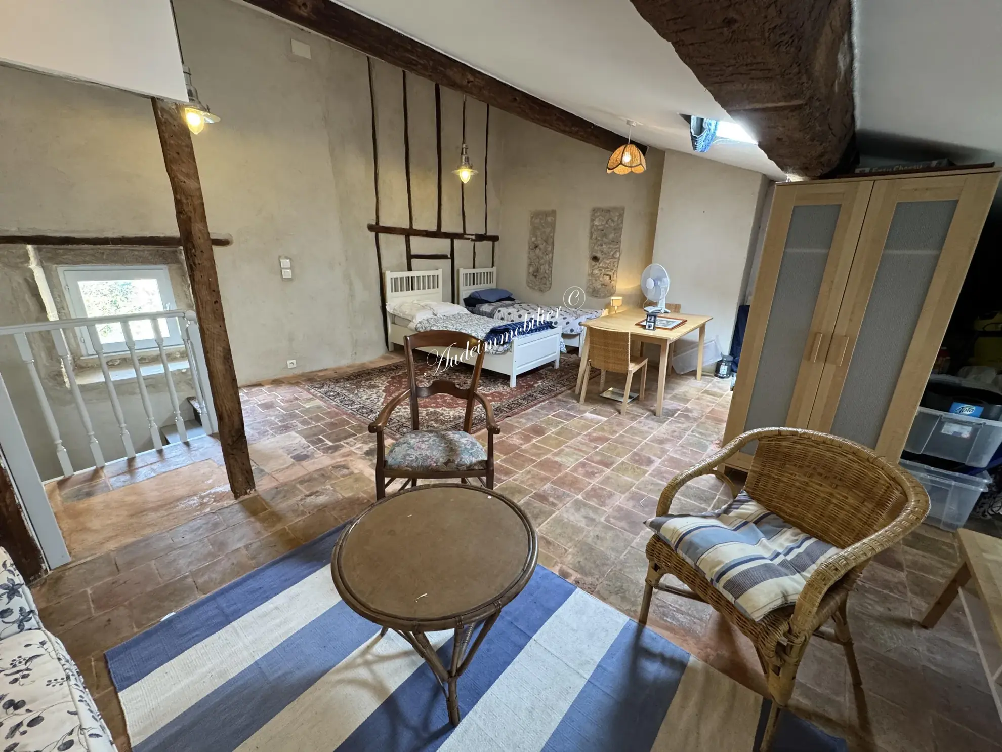 Maison en pierre avec terrasse et 3 chambres à Alet les Bains, Haute-Vallée de l'Aude 