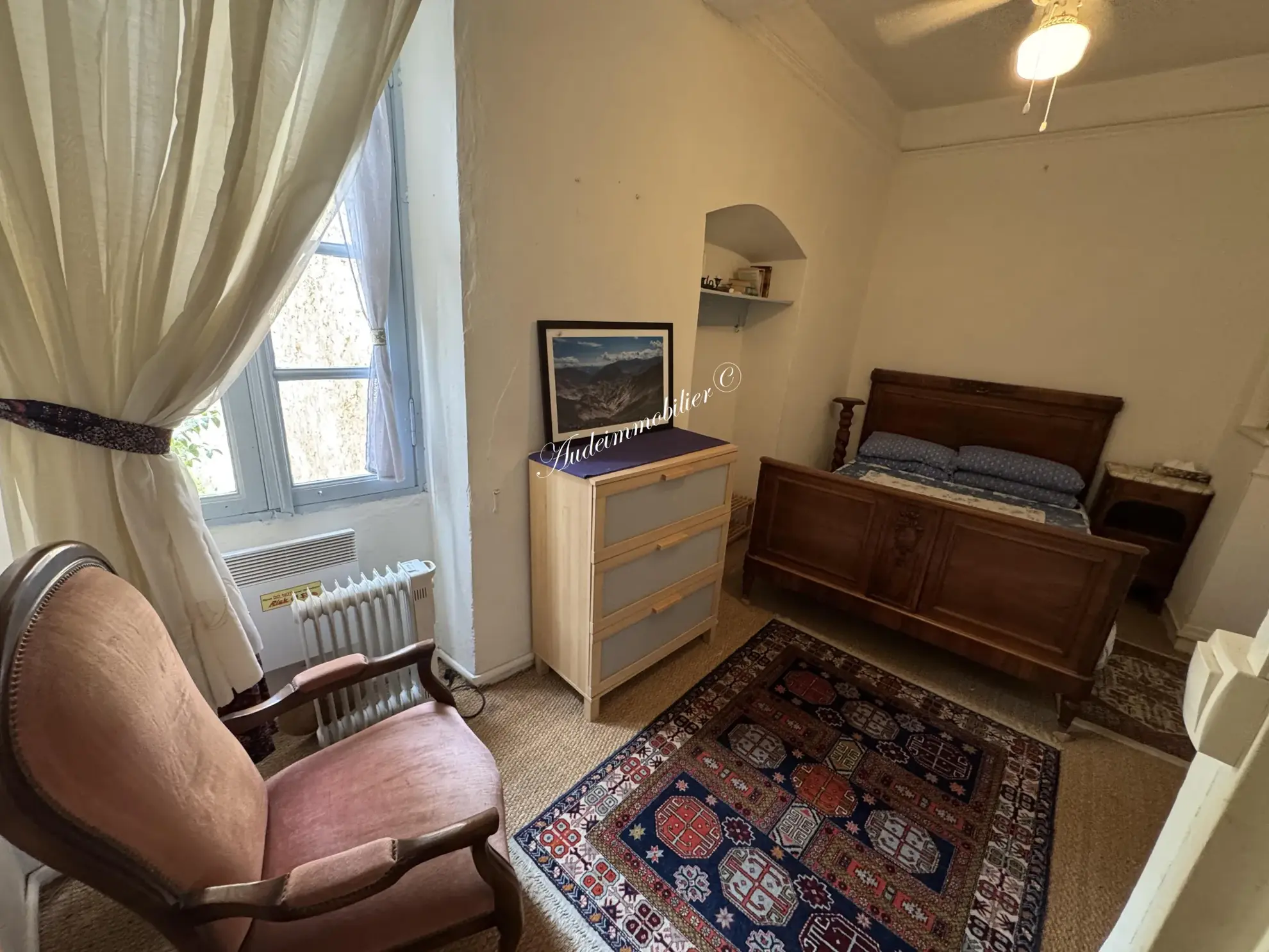 Maison en pierre avec terrasse et 3 chambres à Alet les Bains, Haute-Vallée de l'Aude 