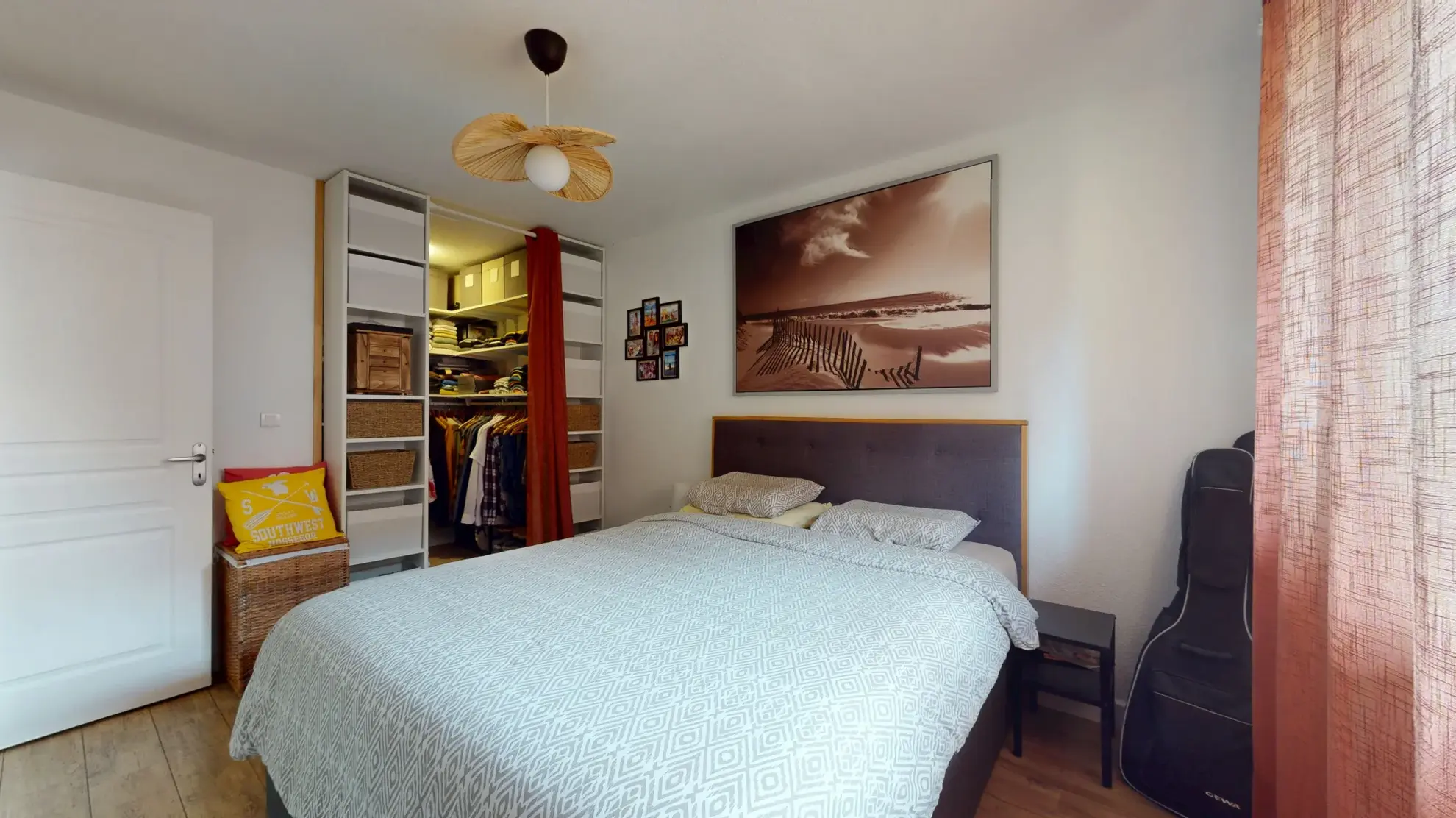 Appartement T3 rénové avec terrasse et parking sécurisé à Toulouse Quartier des Sables 