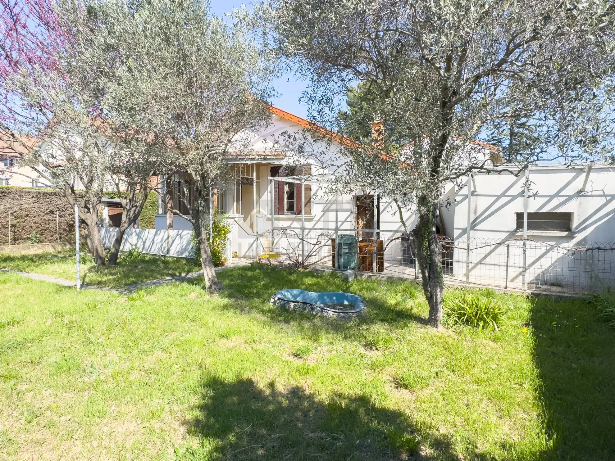 Maison de plain-pied à Montélimar de 70m2 avec garage et terrain de 390m2 