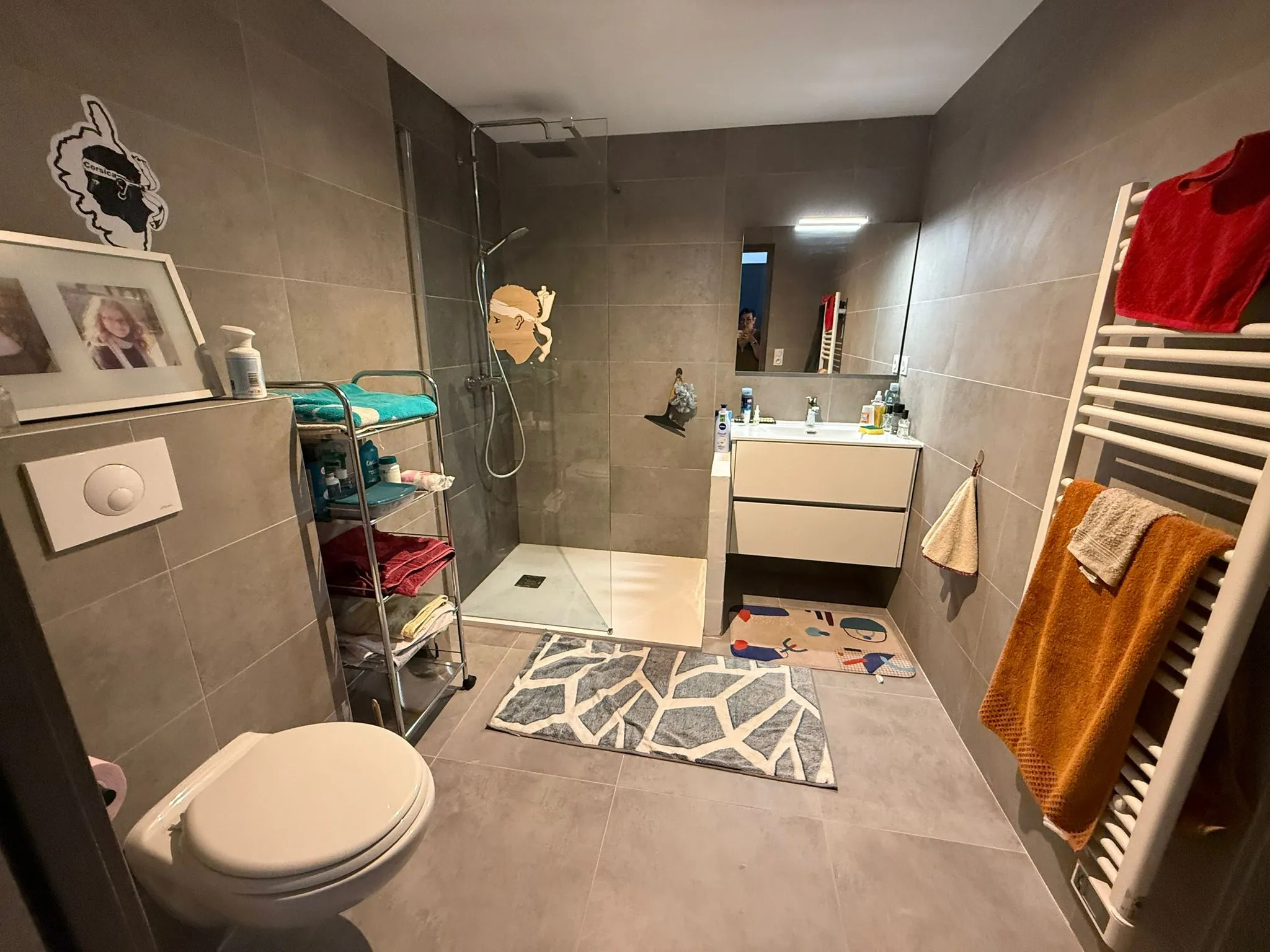 Appartement 2 pièces meublé avec terrasse et parking à Solaro 20240 