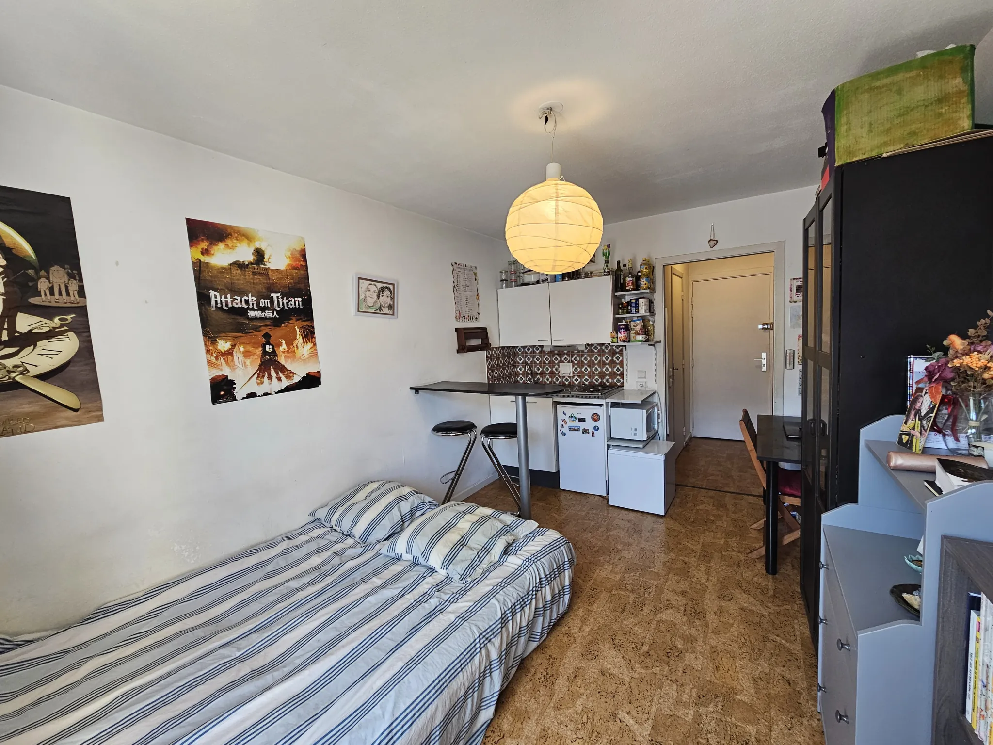Studio de 18 m² avec balcon et cave à Clermont-Ferrand 