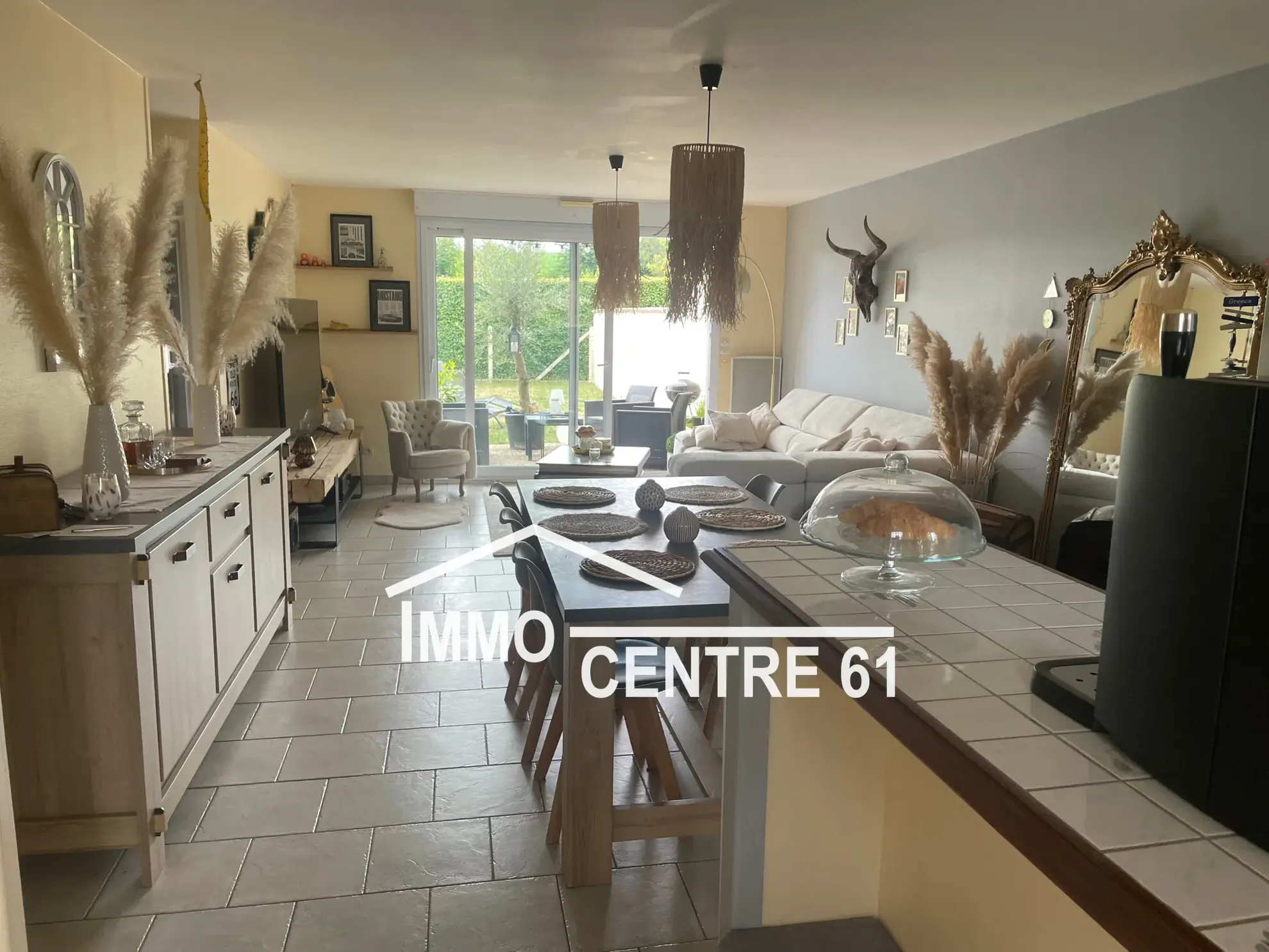 Ensemble immobilier locatif avec 2 pavillons F3 à vendre près d'Alençon 