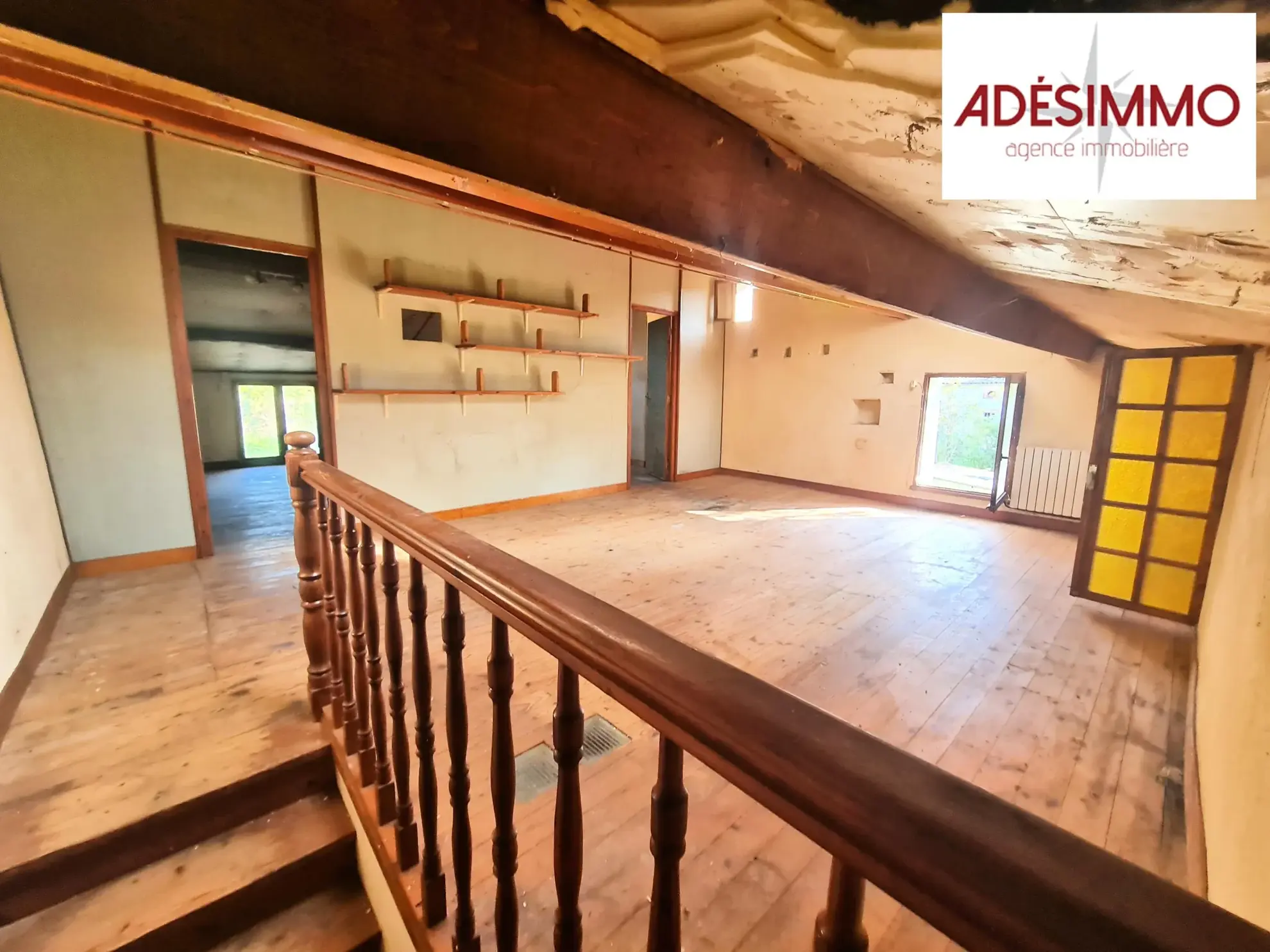 Maison de village à rénover de 134 m² avec garage et jardin près de Toulouse 