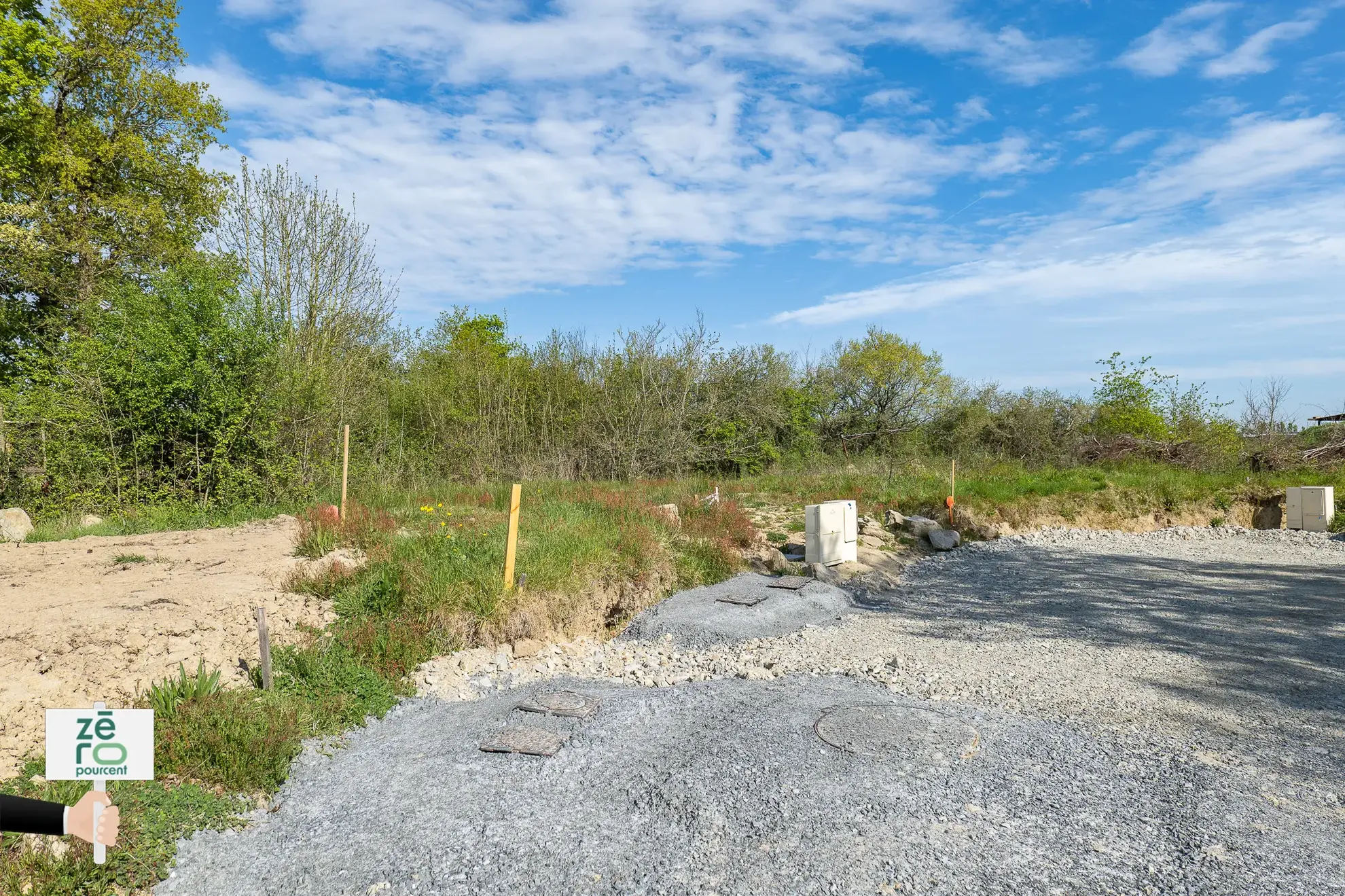 Terrain constructible de 538 m² à Légé, proche Nantes et La Roche-sur-Yon 
